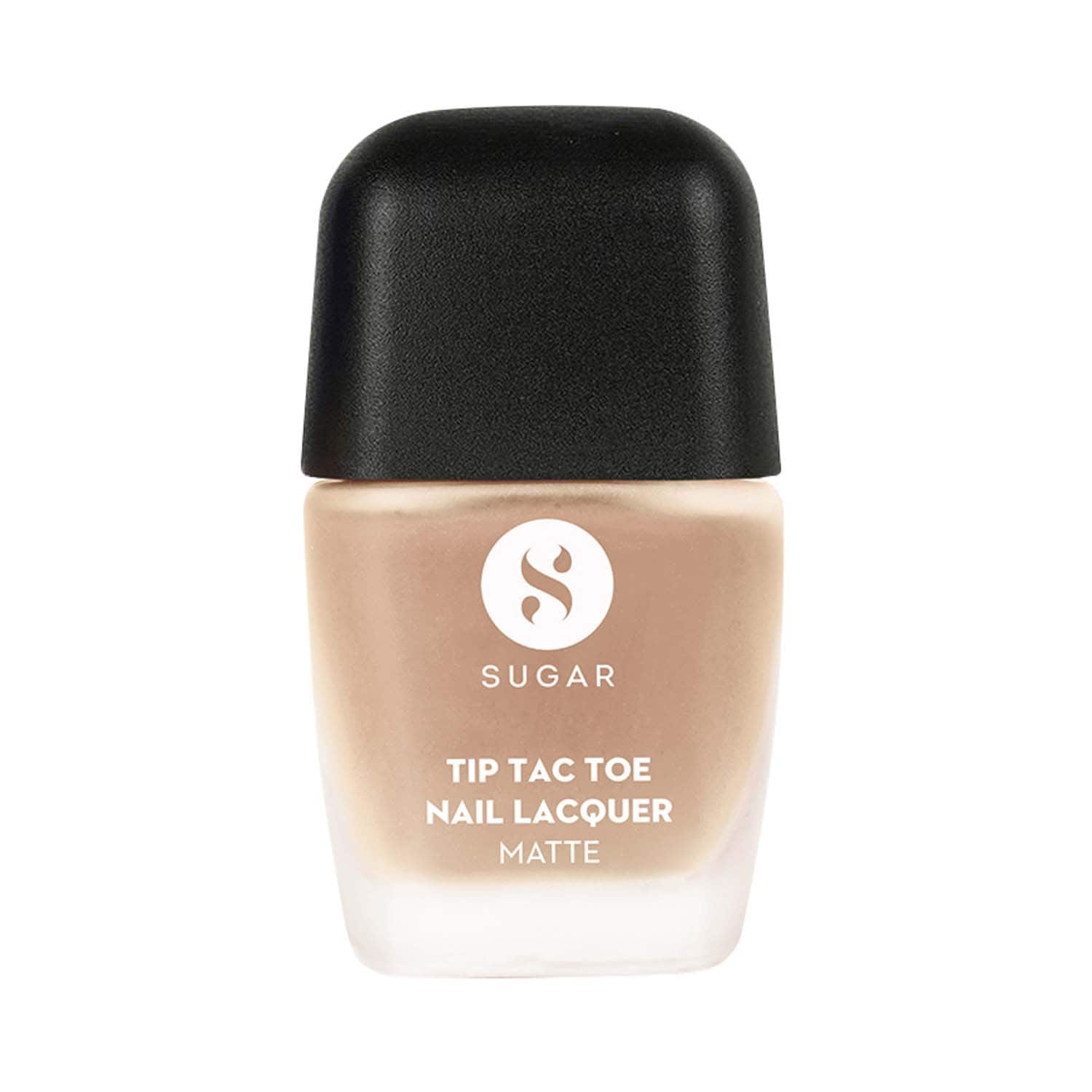 SUGAR Cosmetics | SUGAR Cosmetics Tip Tac Toe Nail Lacquer Matte 38 - Burn Your Beiges (10 ml)