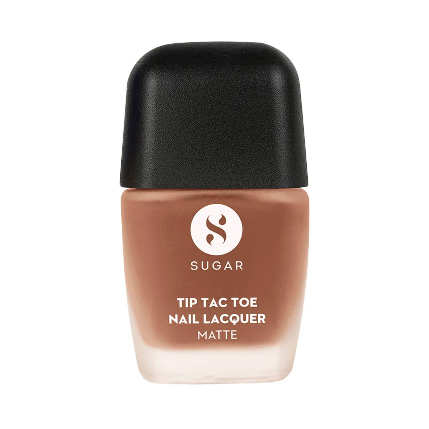 SUGAR Cosmetics | SUGAR Cosmetics Tip Tac Toe Nail Lacquer Matte 40 - Caramel Crunch (10 ml)