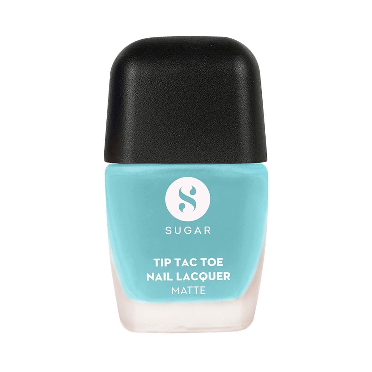 SUGAR Cosmetics | SUGAR Cosmetics Tip Tac Toe Nail Lacquer Matte 43 - Blue Bliss (10 ml)