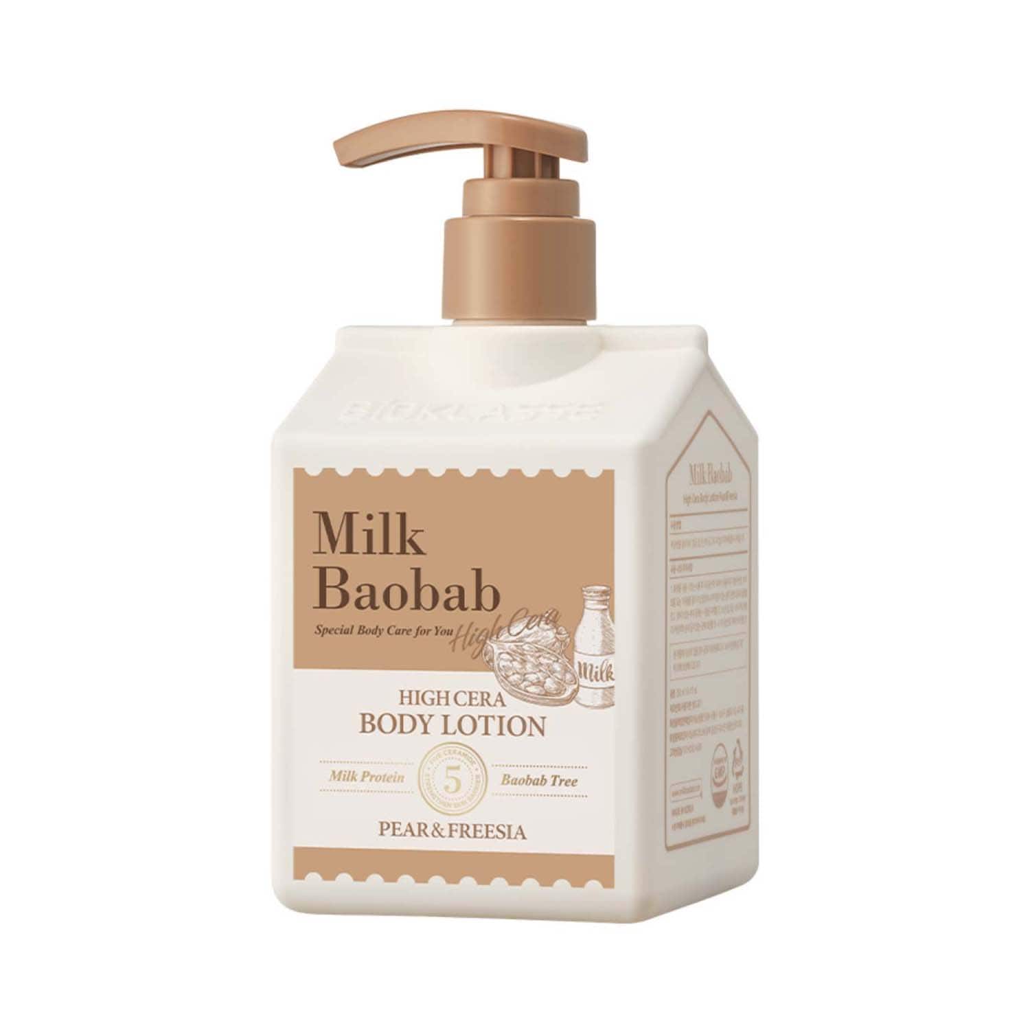 Milk Baobab | Milk Baobab High Cera Body Lotion Pear & Freesia (250 ml)