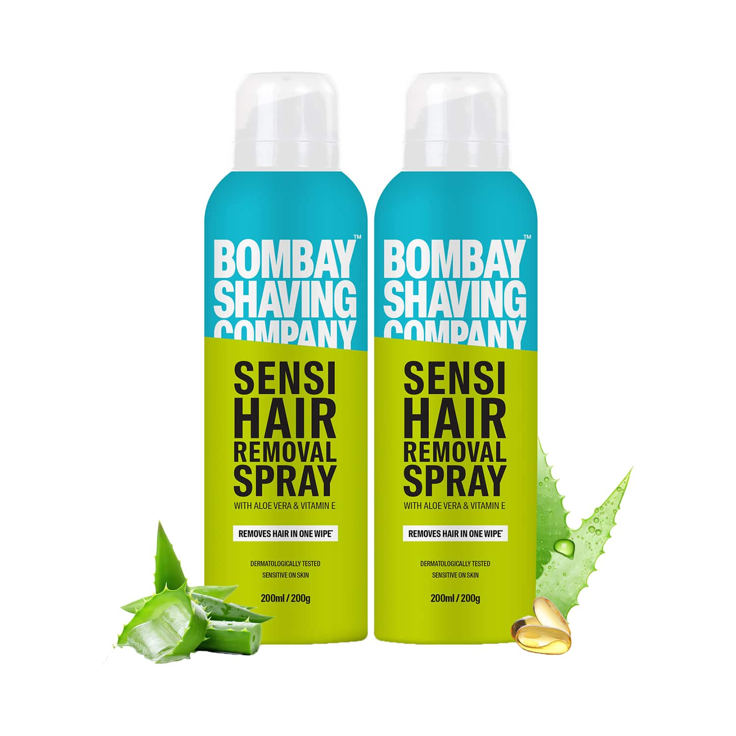 Bombay Shaving Company | Bombay Shaving Company Sensi Hair Removal Spray for Men Painless & Irritation Free Spray (2 pcs)