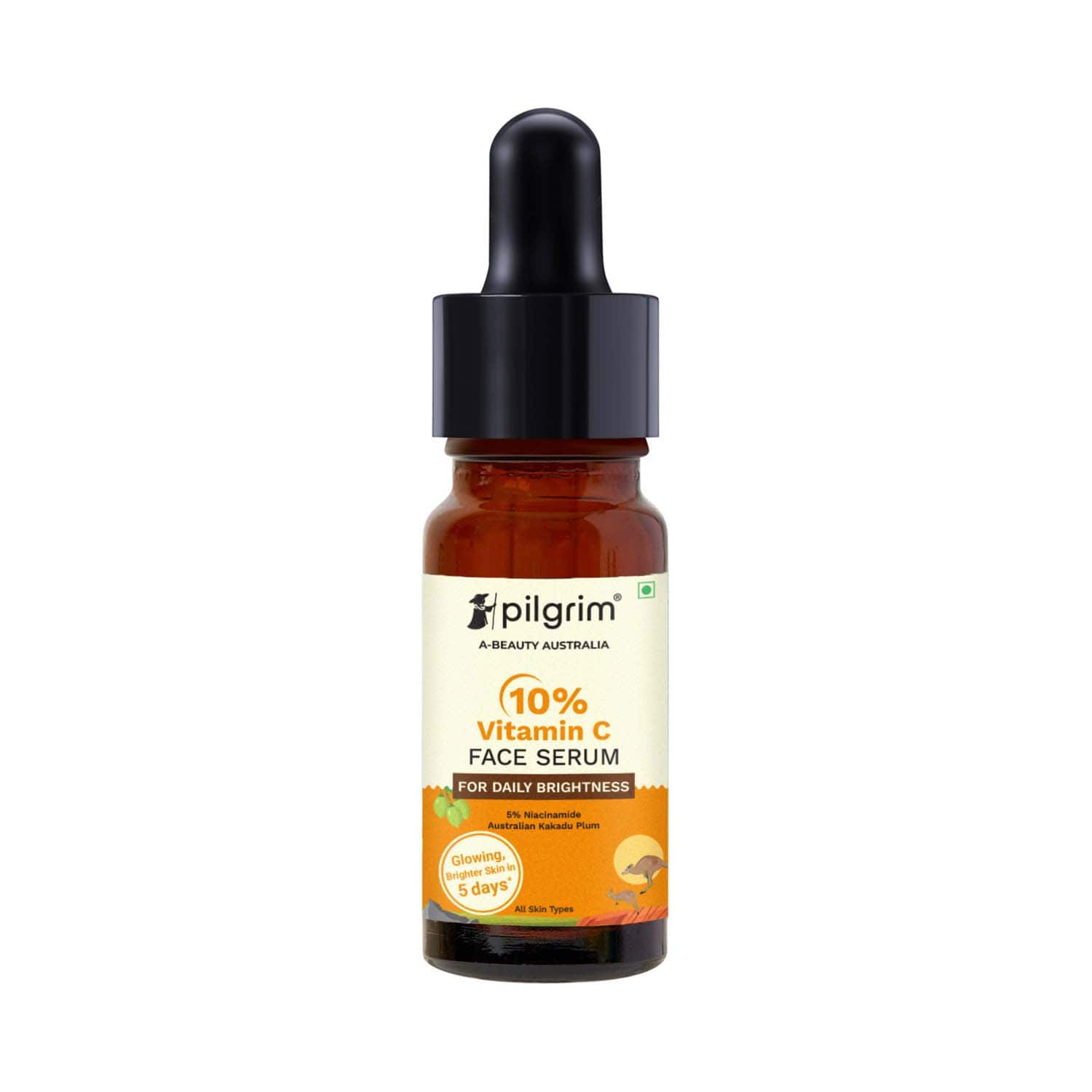 Pilgrim | Pilgrim 10% Vitamin C Face Serum For Daily Brightness (10 ml)
