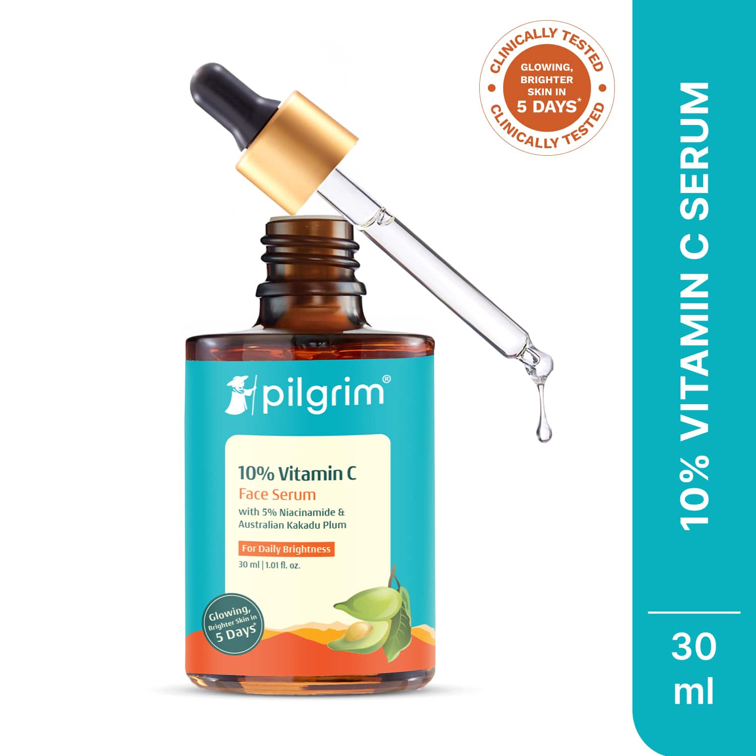 Pilgrim | Pilgrim 10% Vitamin C Face Serum For Daily Brightness (30 ml)