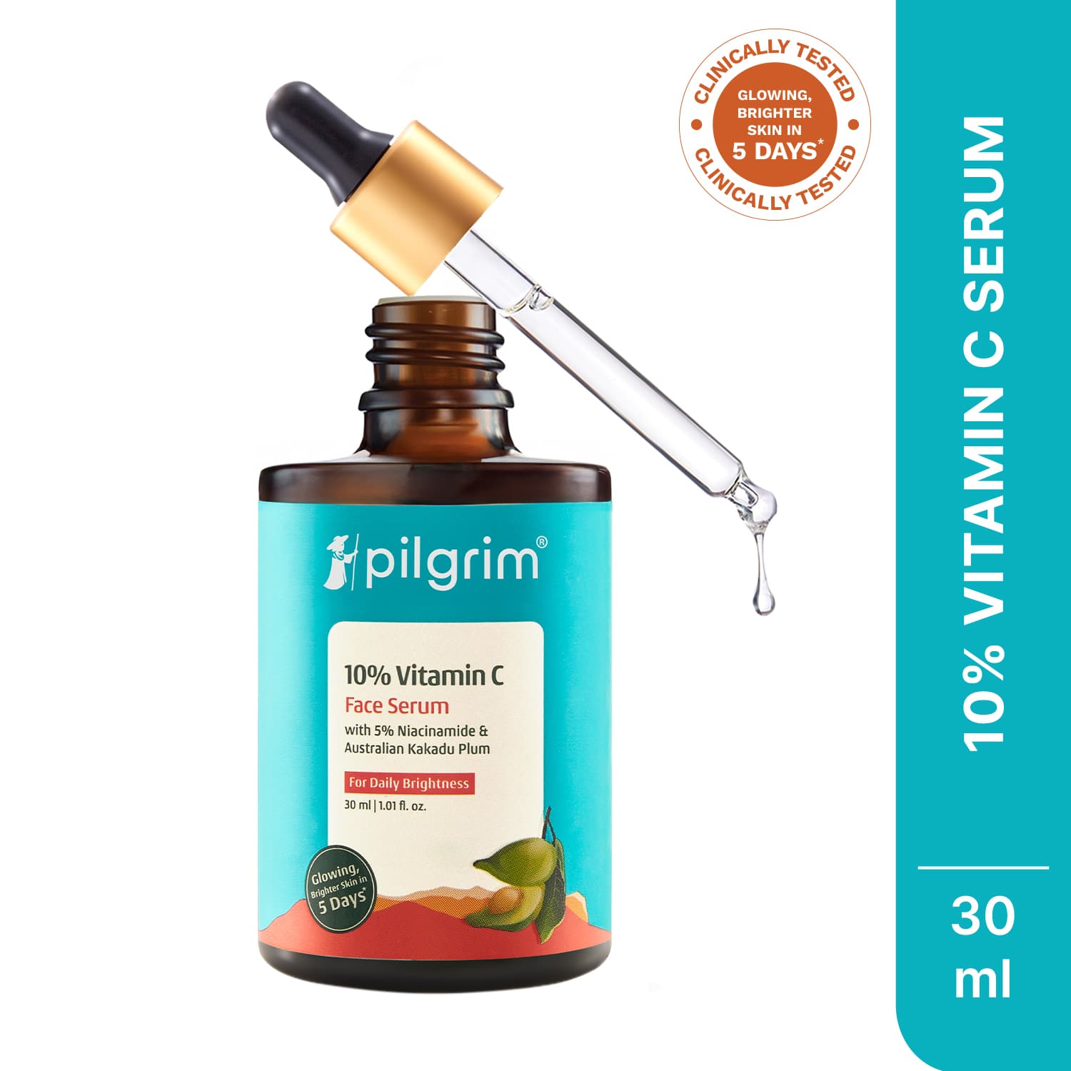 Pilgrim | Pilgrim 10% Vitamin C Face Serum For Daily Brightness (30 ml)