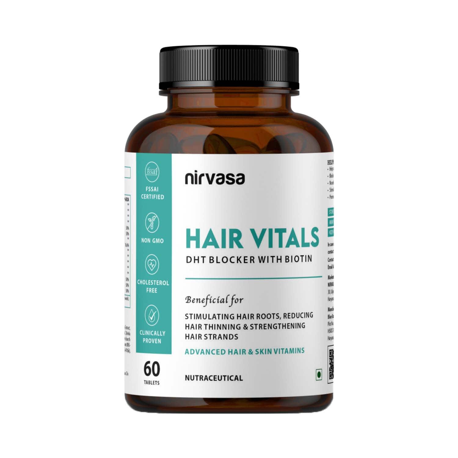 Nirvasa | Nirvasa Hair Vitals Tablet (30 Tablets)