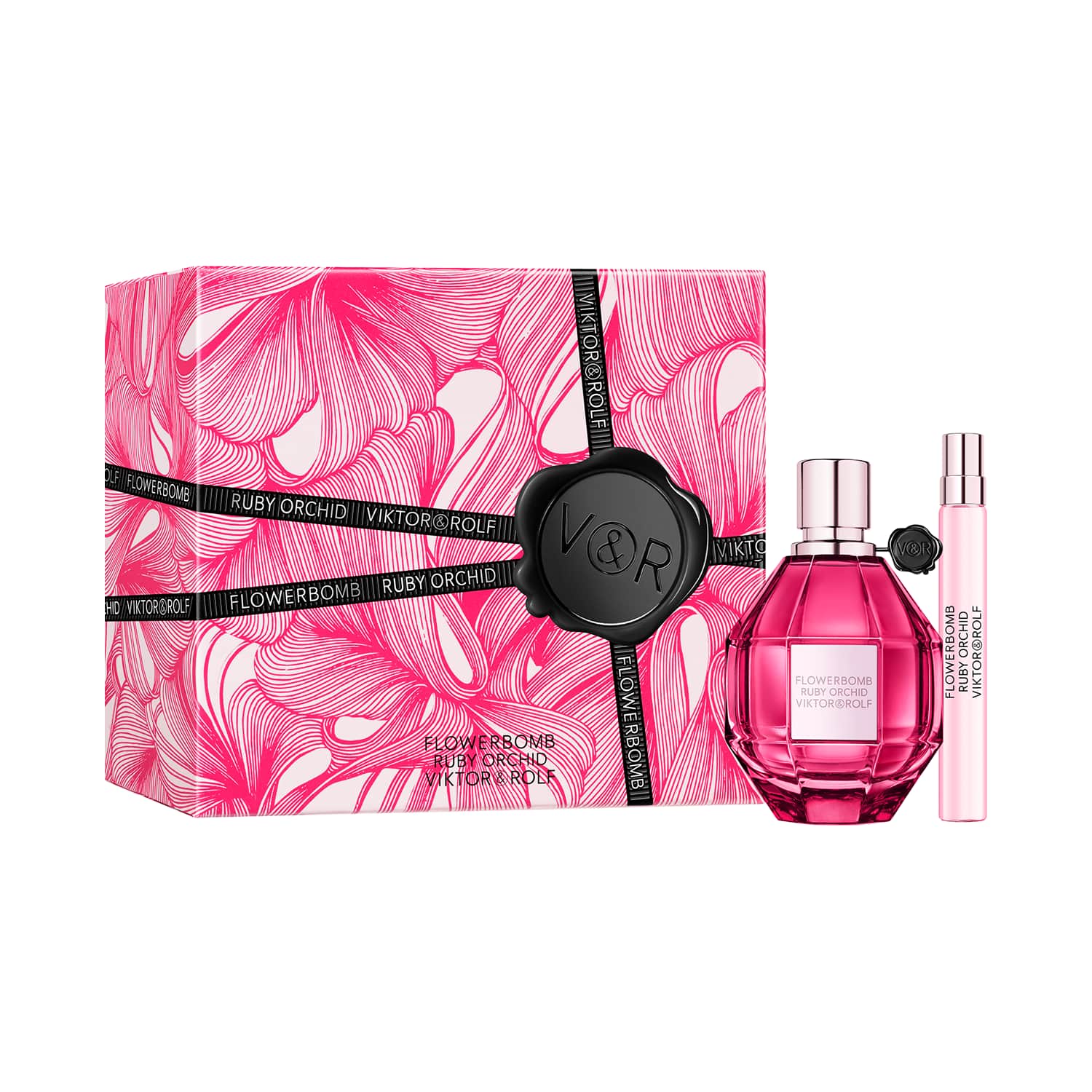 Viktor & Rolf | Viktor & Rolf Flowerbomb Ruby Orchid Eau De Parfum Gift Set (2 pcs)