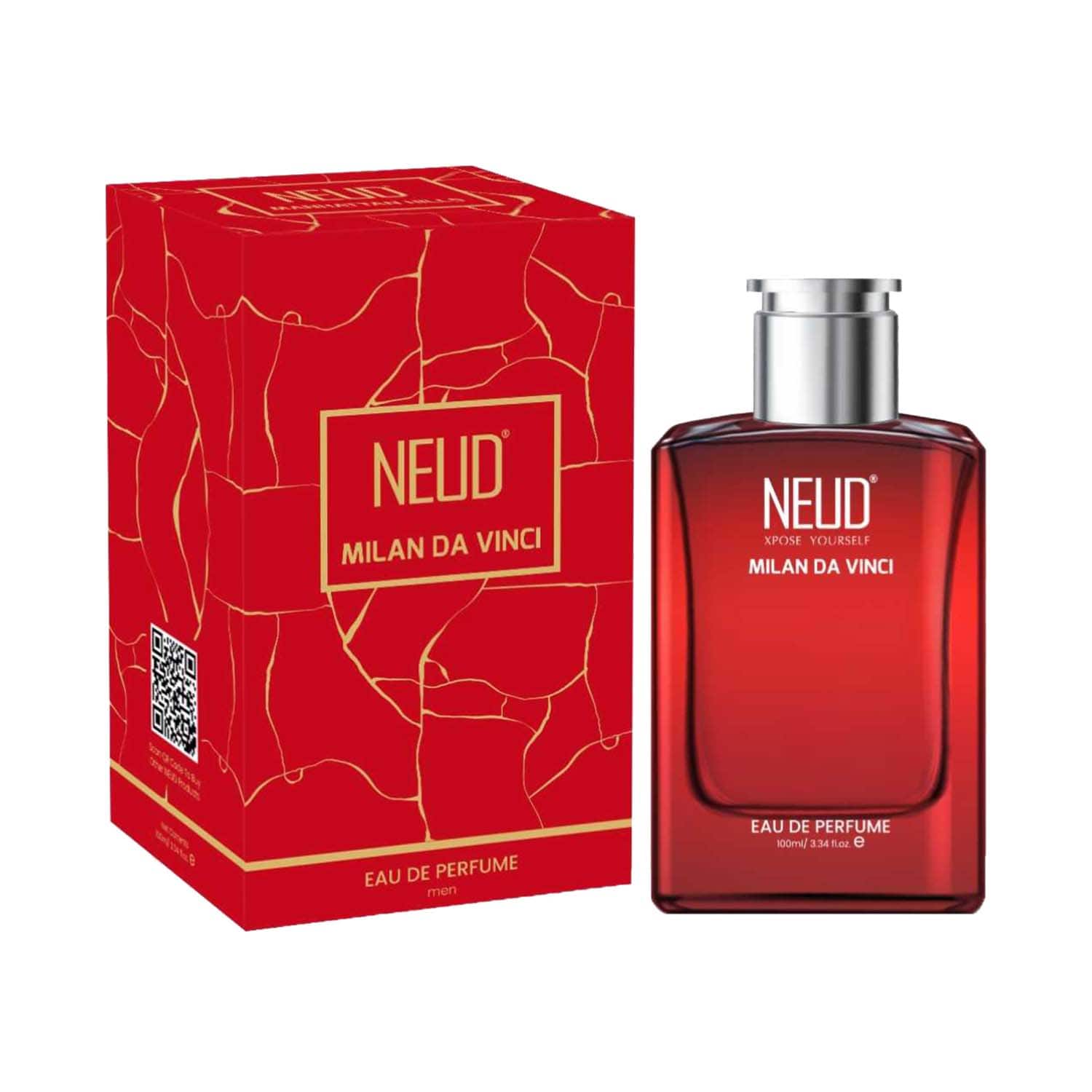 NEUD | NEUD Milan Da Vinci Luxury Perfume for Cosmopolitan Men Long Lasting EDP (100 ml)