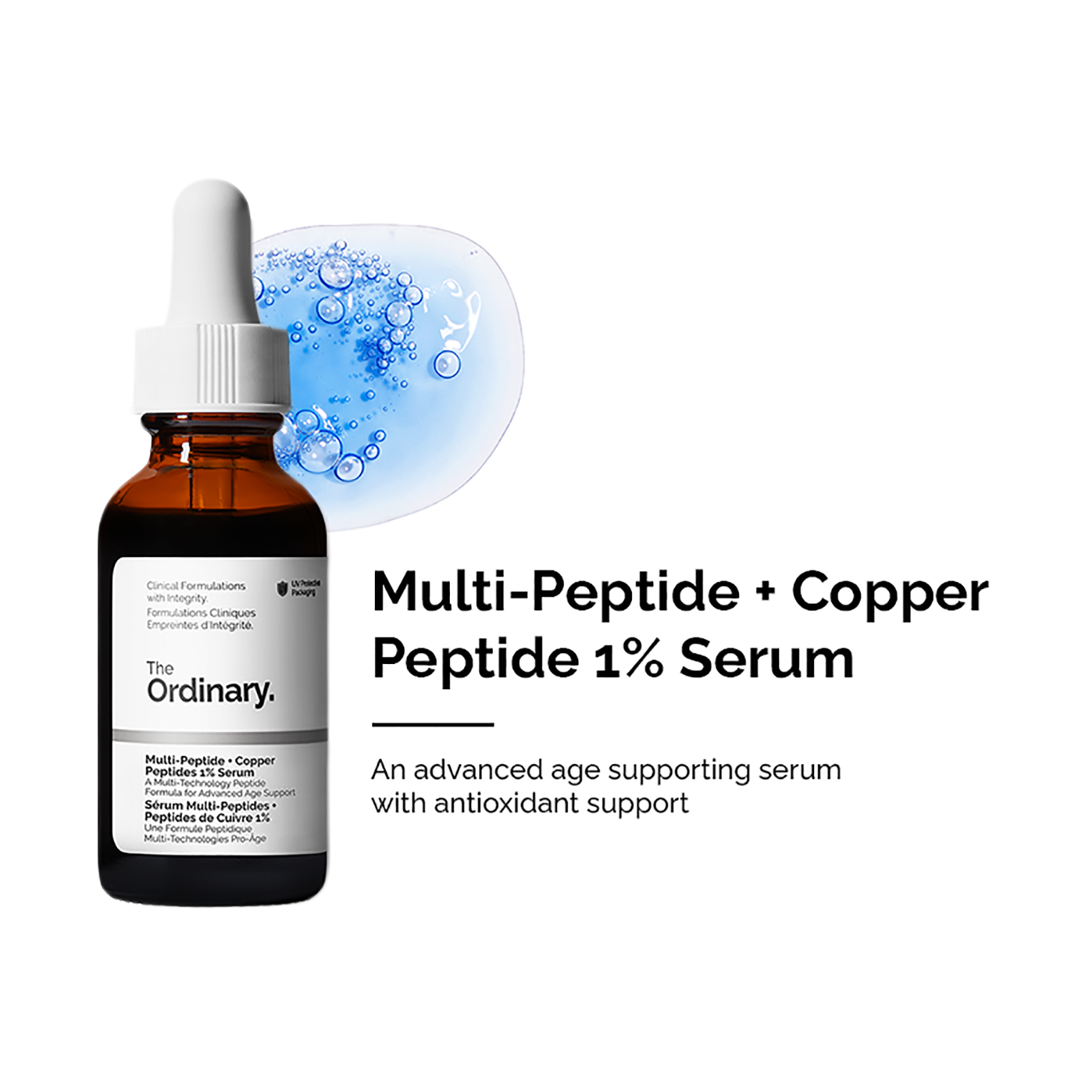 The Ordinary | The Ordinary Multi-Peptide + Copper Peptides 1% Serum (30 ml)