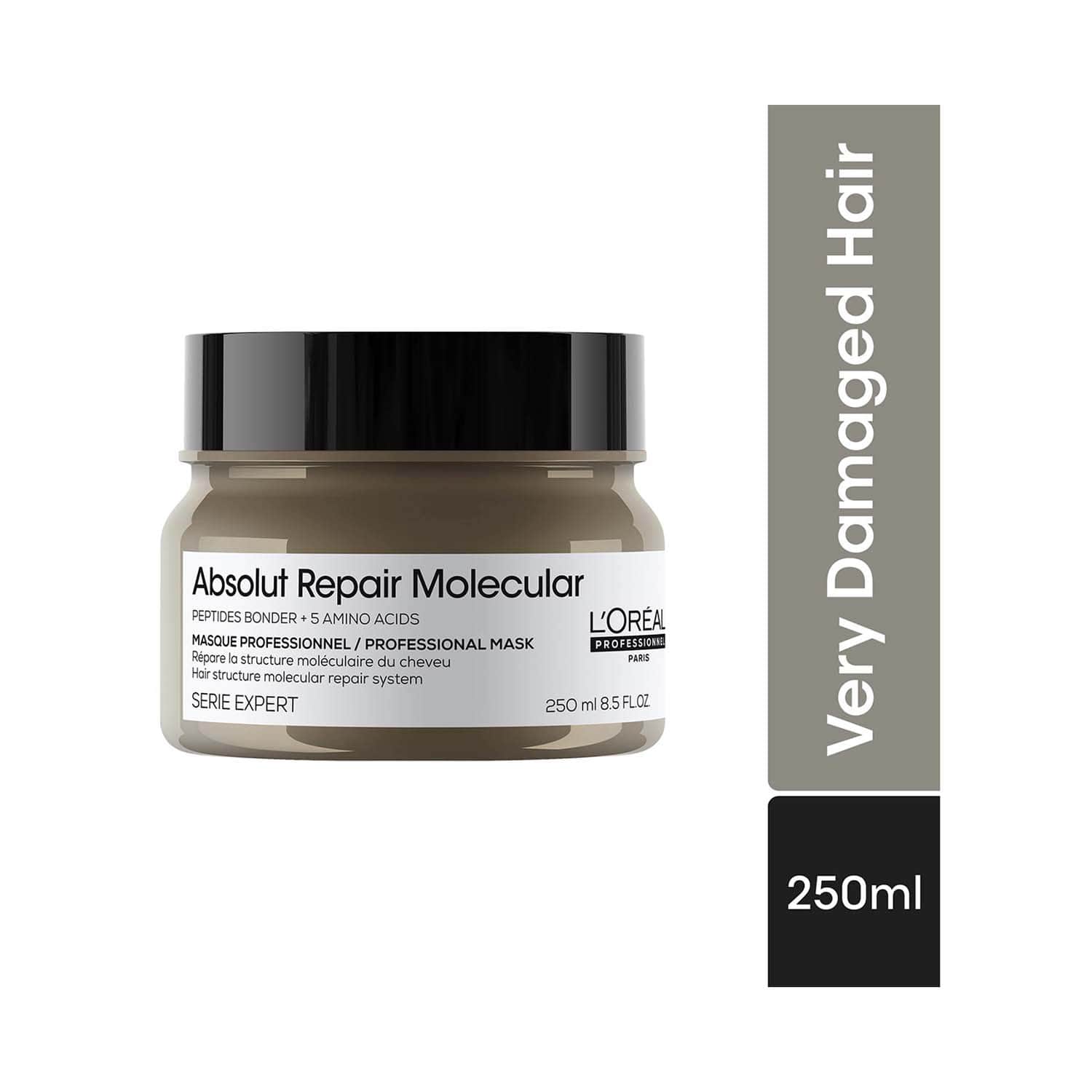 L'OREAL PROFESSIONNEL | L'OREAL PROFESSIONNEL Absolut Repair Molecular Deep Repairing Cream Mask For Very Damaged Hair (250 ml)