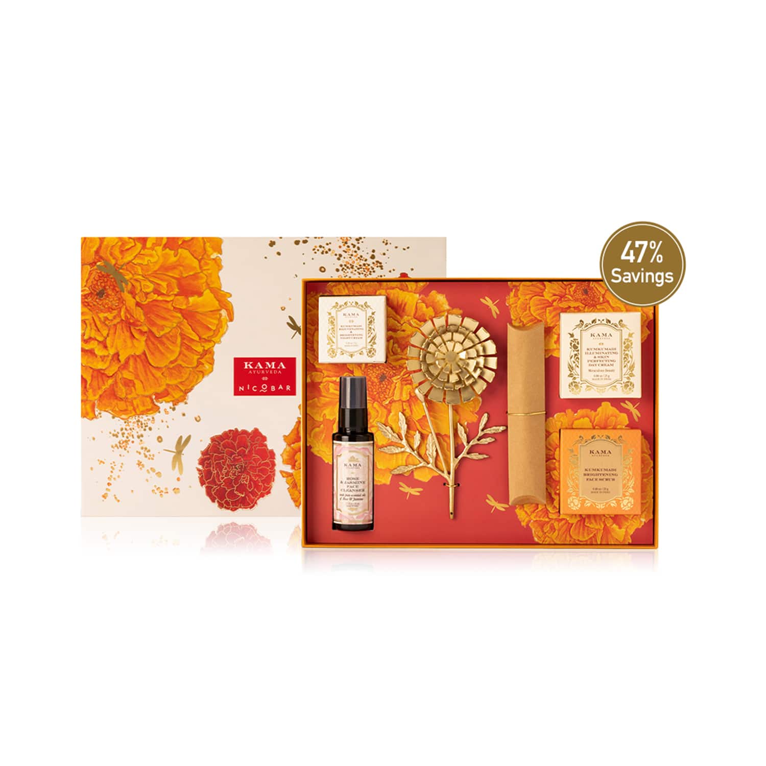 Kama Ayurveda | Kama Ayurveda x Nicobar Radiant Rituals Gift Set (4 pcs)