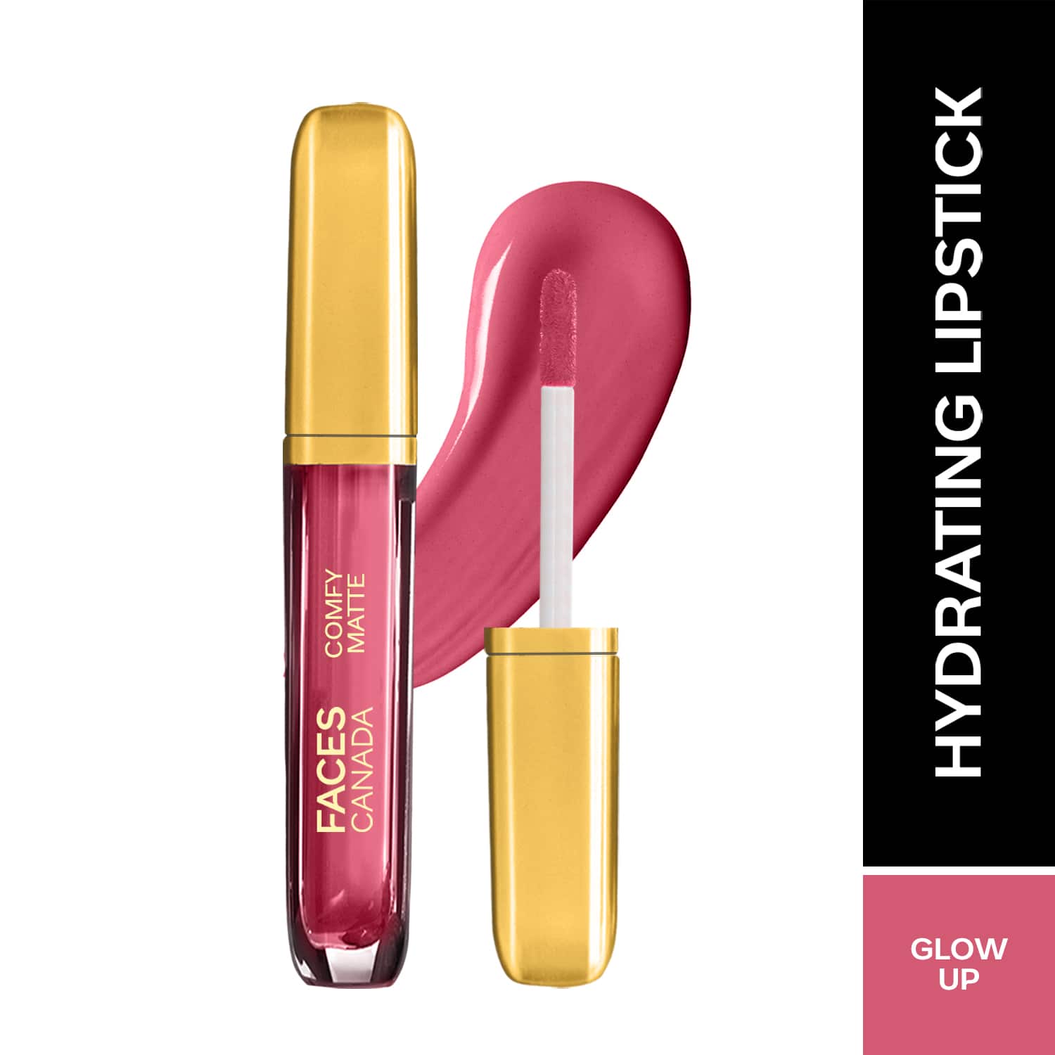 Faces Canada | Faces Canada Comfy Matte Liquid Lipstick 10HR Stay No Dryness - Glow Up 28 (3.8 ml)