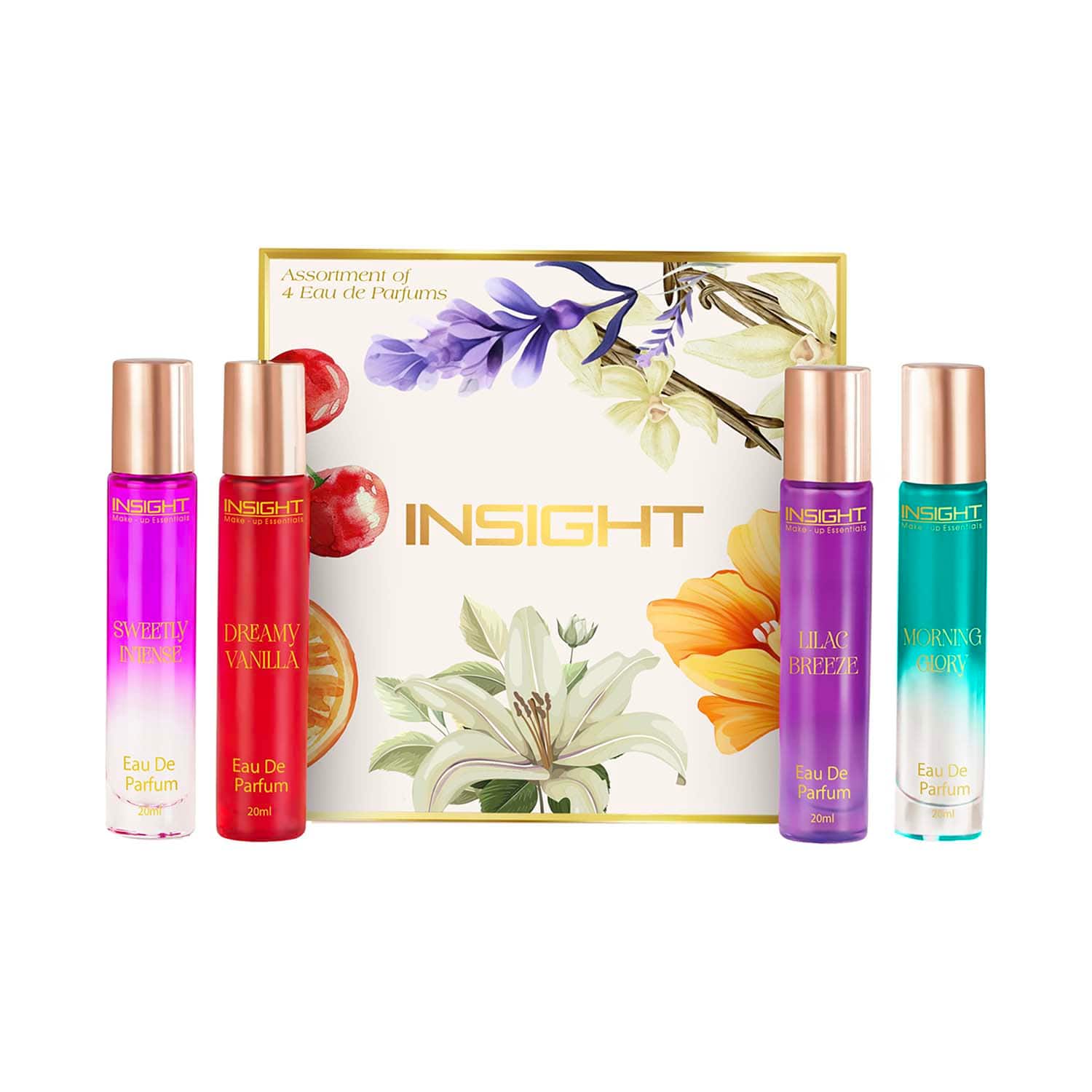 Insight Cosmetics | Insight Cosmetics Eau De Perfume Combo (4 pcs)