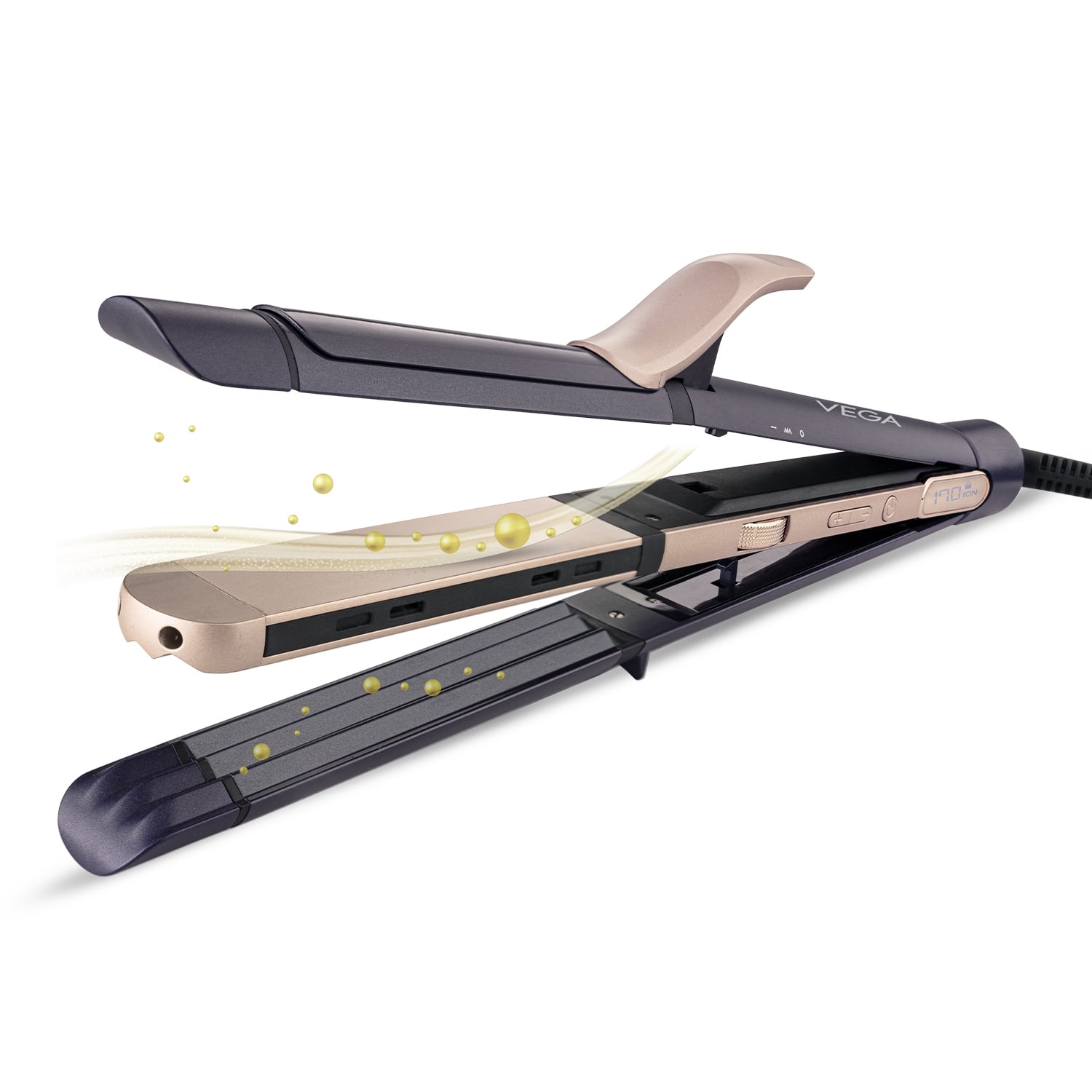 Vega | Vega Ionic 3 in 1 Straightener, Curler & Crimper Hair Styler for Women (VHSCC-08)