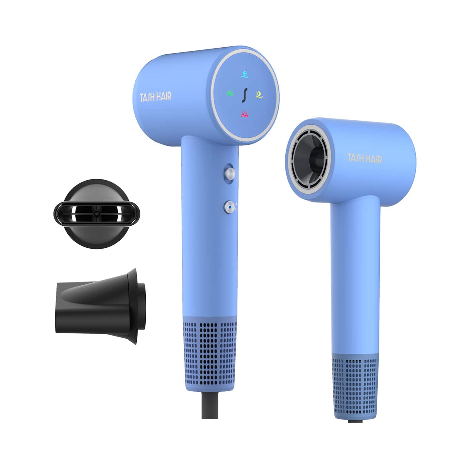 Tash Hair | Tash Hair Airflow Fast Drying Hair Dryer With Advanced Ionic Technology (Sky)