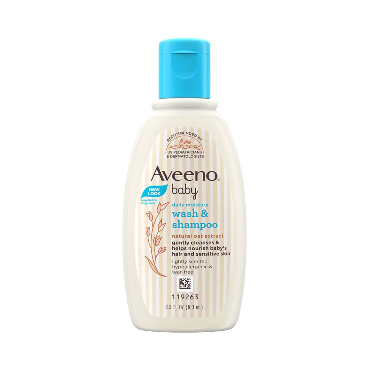 Aveeno | Aveeno Baby Daily Moisture Wash & Shampoo (100 ml)