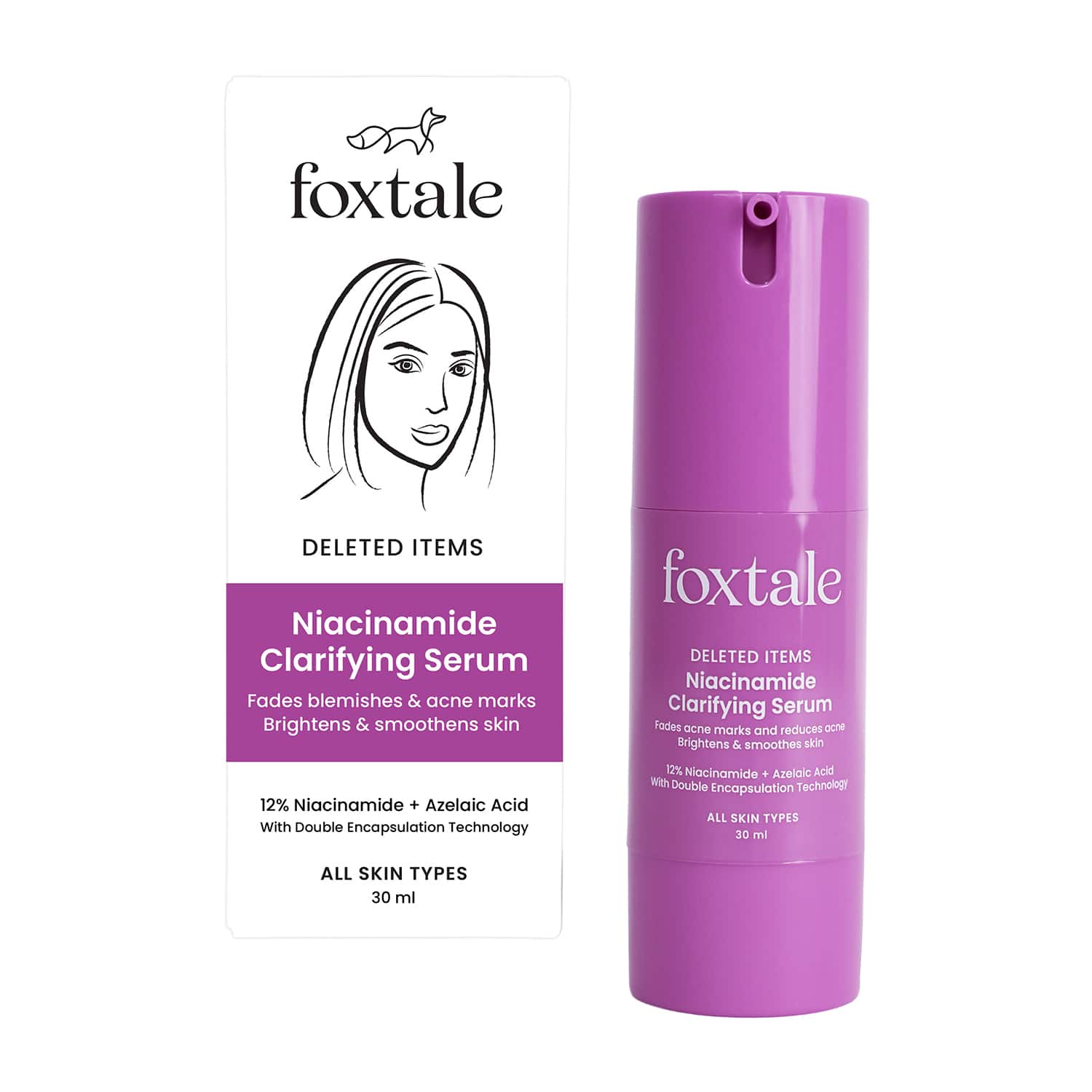 Foxtale | Foxtale 12% Niacinamide + Azelaic Acid Clarifying serum (30 ml)