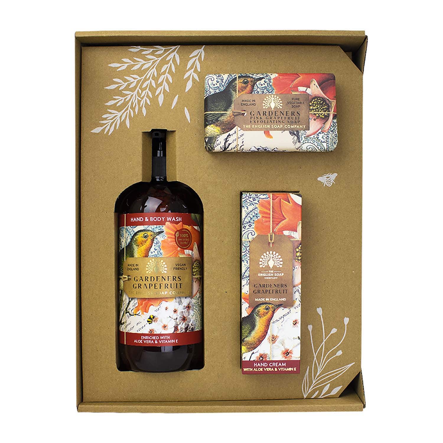 The English Soap Company | The English Soap Company - Anniversary Gardeners Hand & Body Gift Set (3 Pcs)