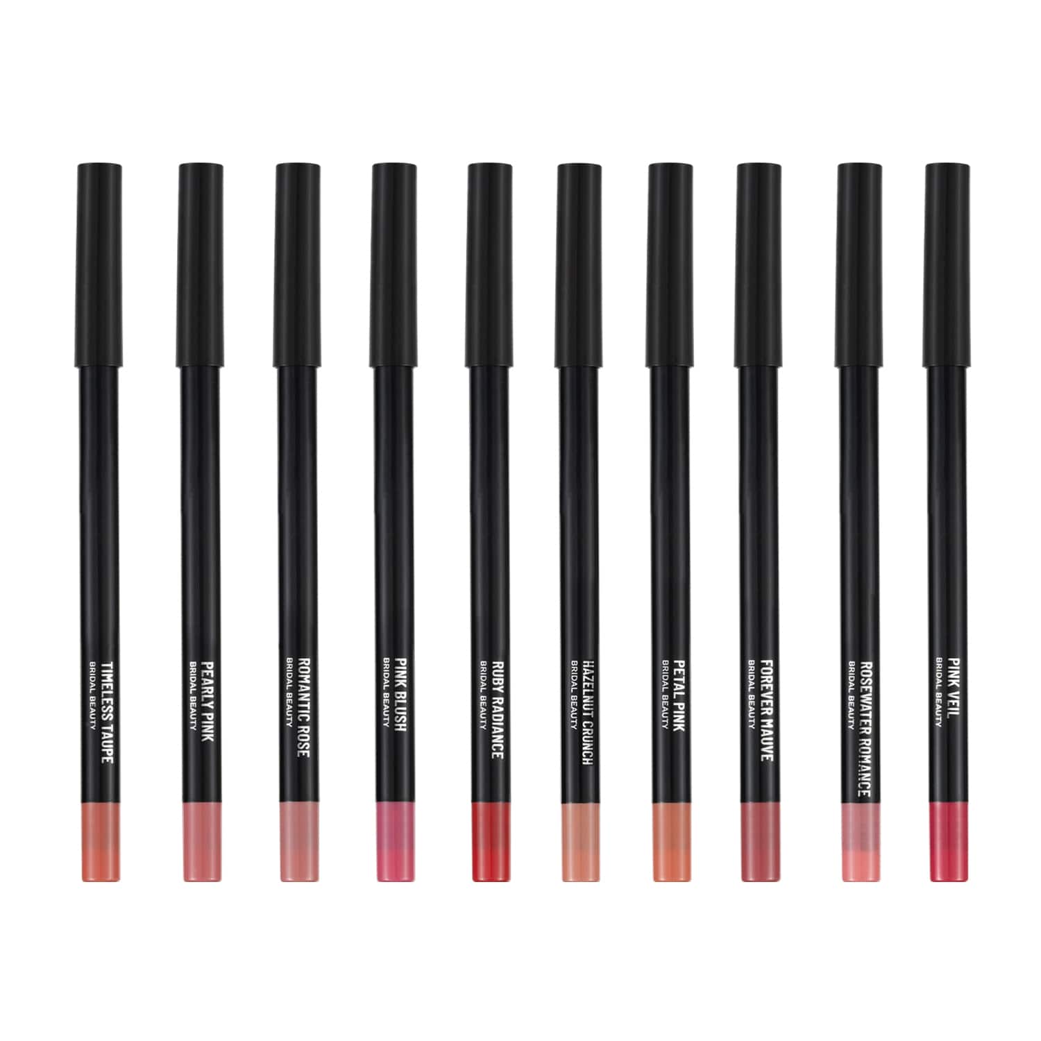 PAC | PAC 24H Bridal Lip Liner Kit (10 colors) (10 pcs)