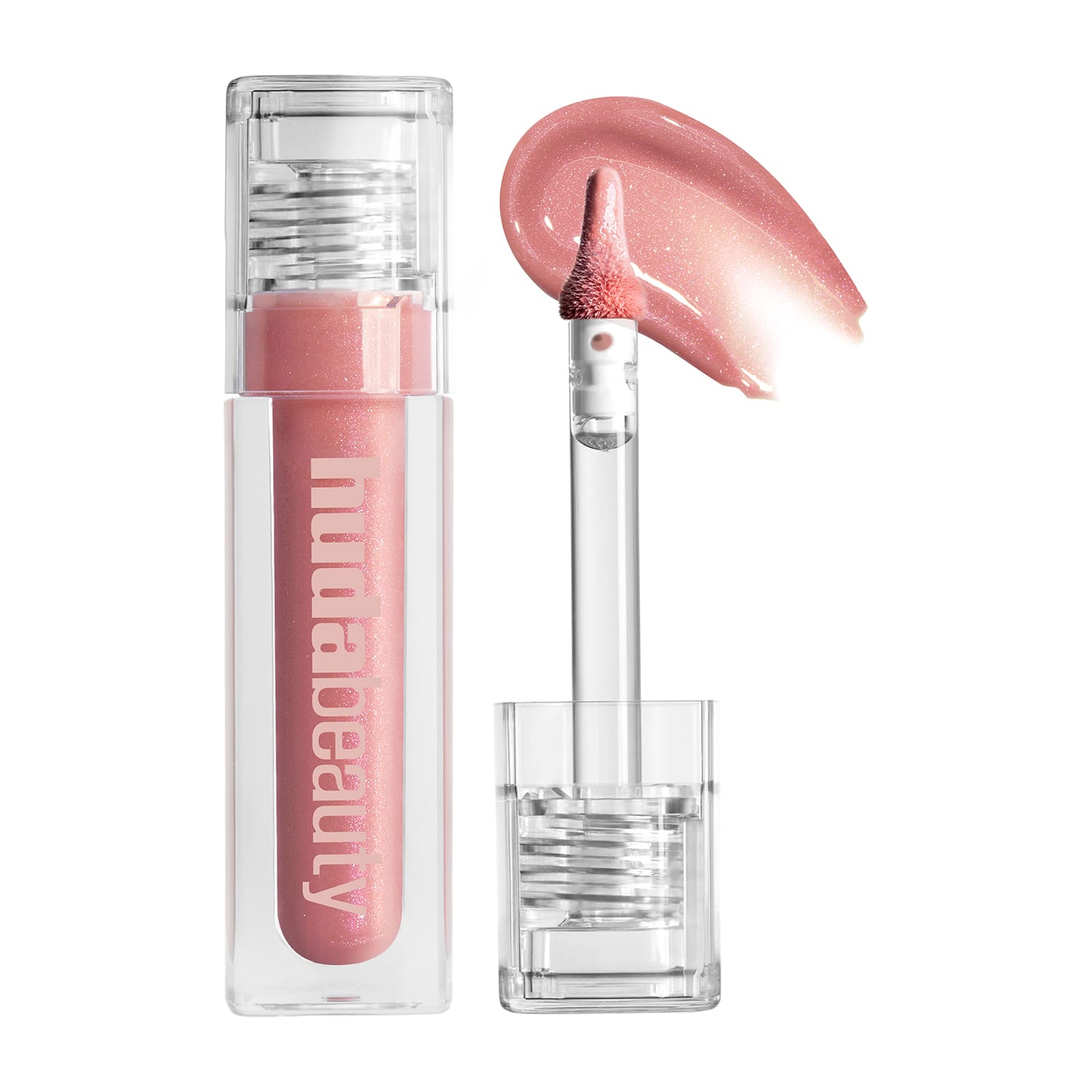 Huda Beauty | Huda Beauty Faux Filler Extra Shine Lip Gloss - Icy Nude She Flirty (3.9 ml)