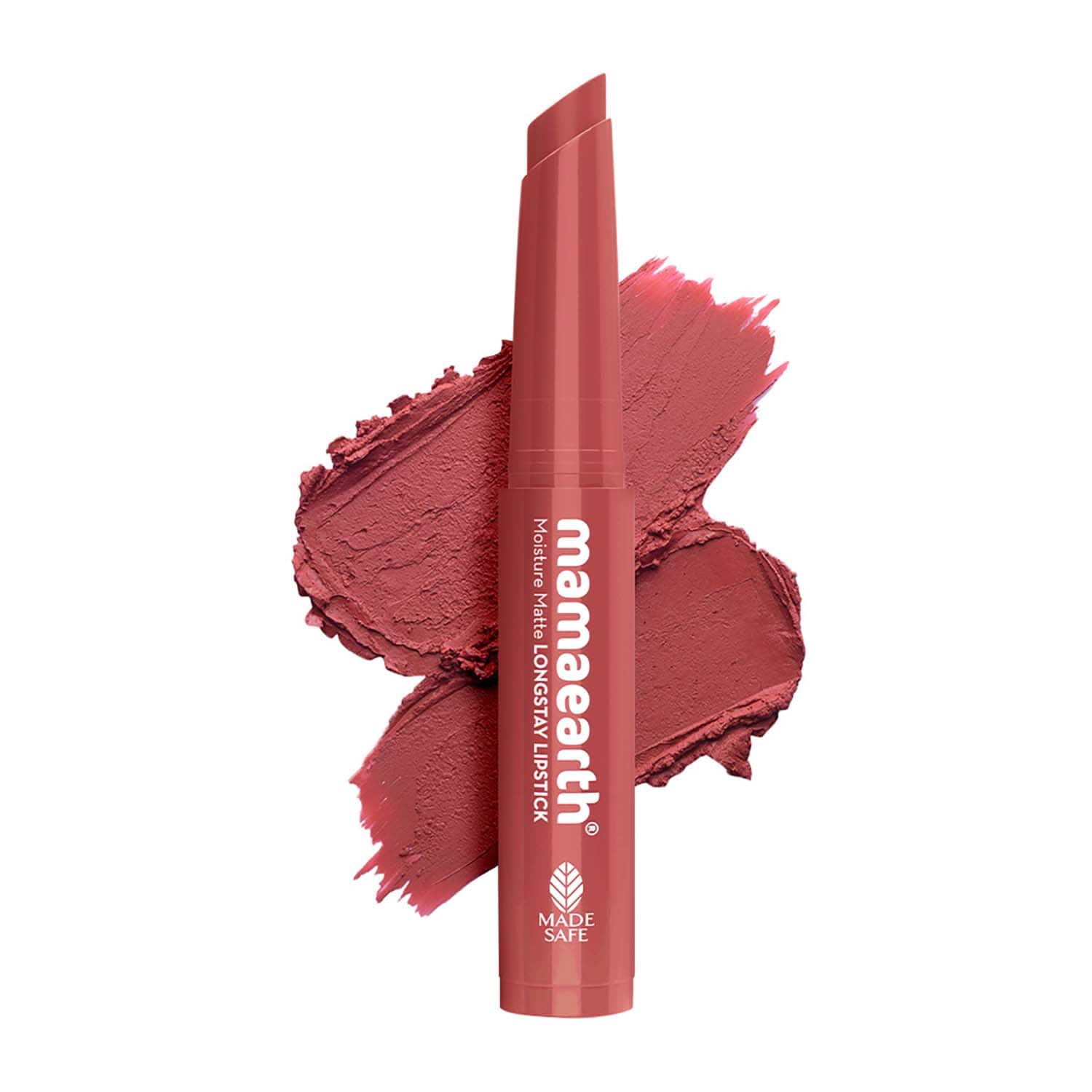 Mamaearth | Mamaearth Moisture Matte Longstay Lipstick - 01 Carnation Nude (0.7 g)