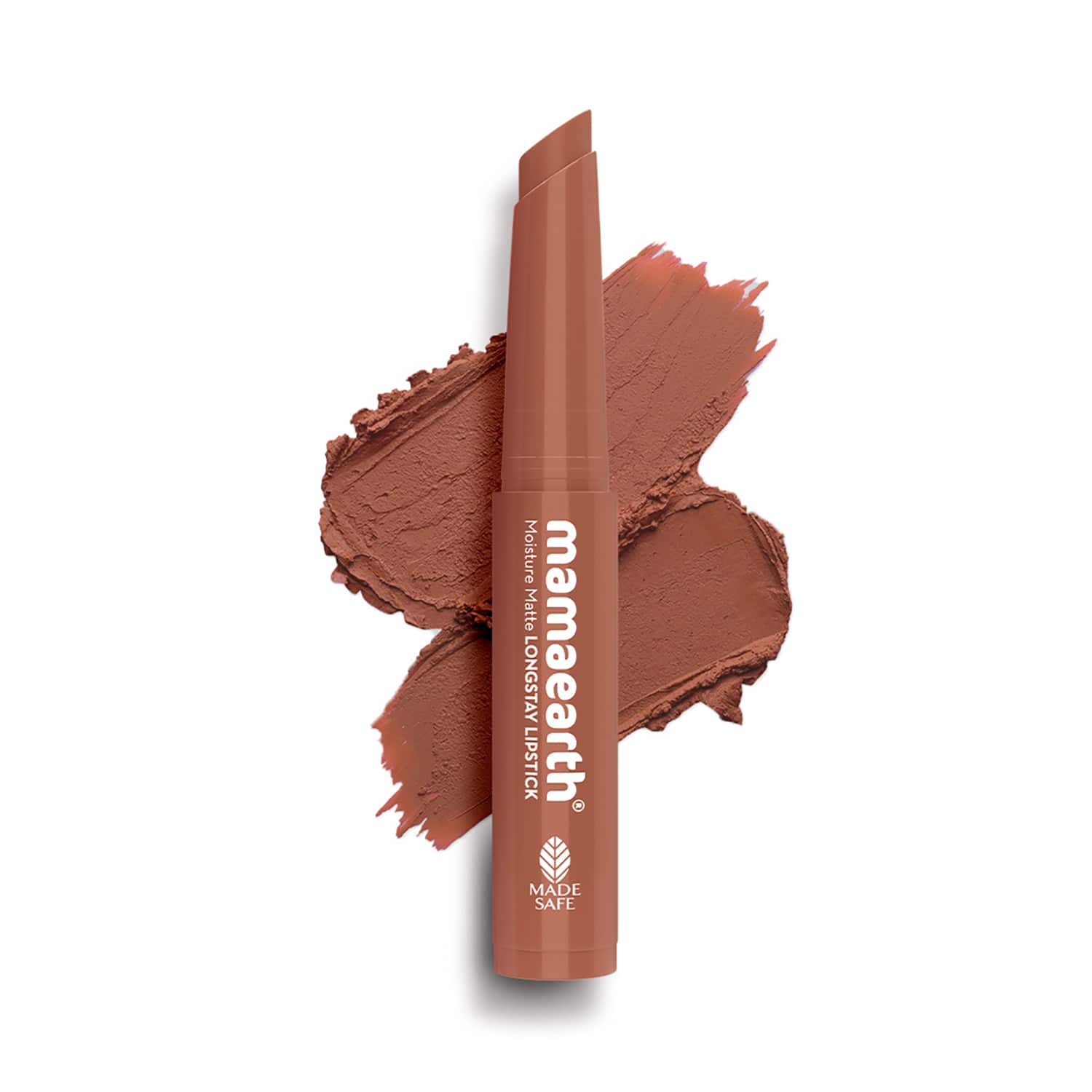 Mamaearth | Mamaearth Moisture Matte Longstay Lipstick - 04 Cinnamon Nude (0.7 g)