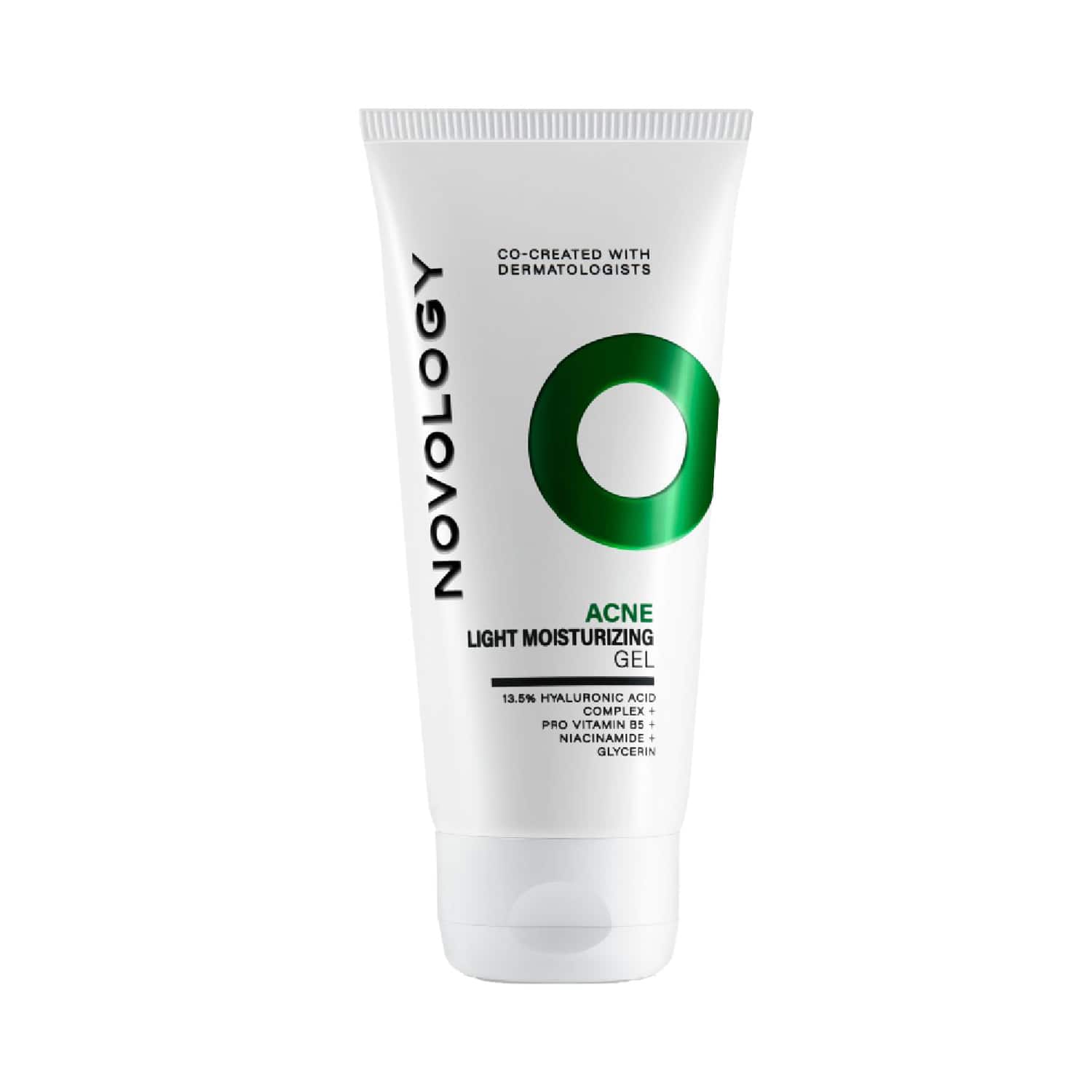 Novology | Novology Acne Light Moisturizing Gel, Non-Oily 100 hrs Hydrating Gel, Hyaluronic Acid (50 g)
