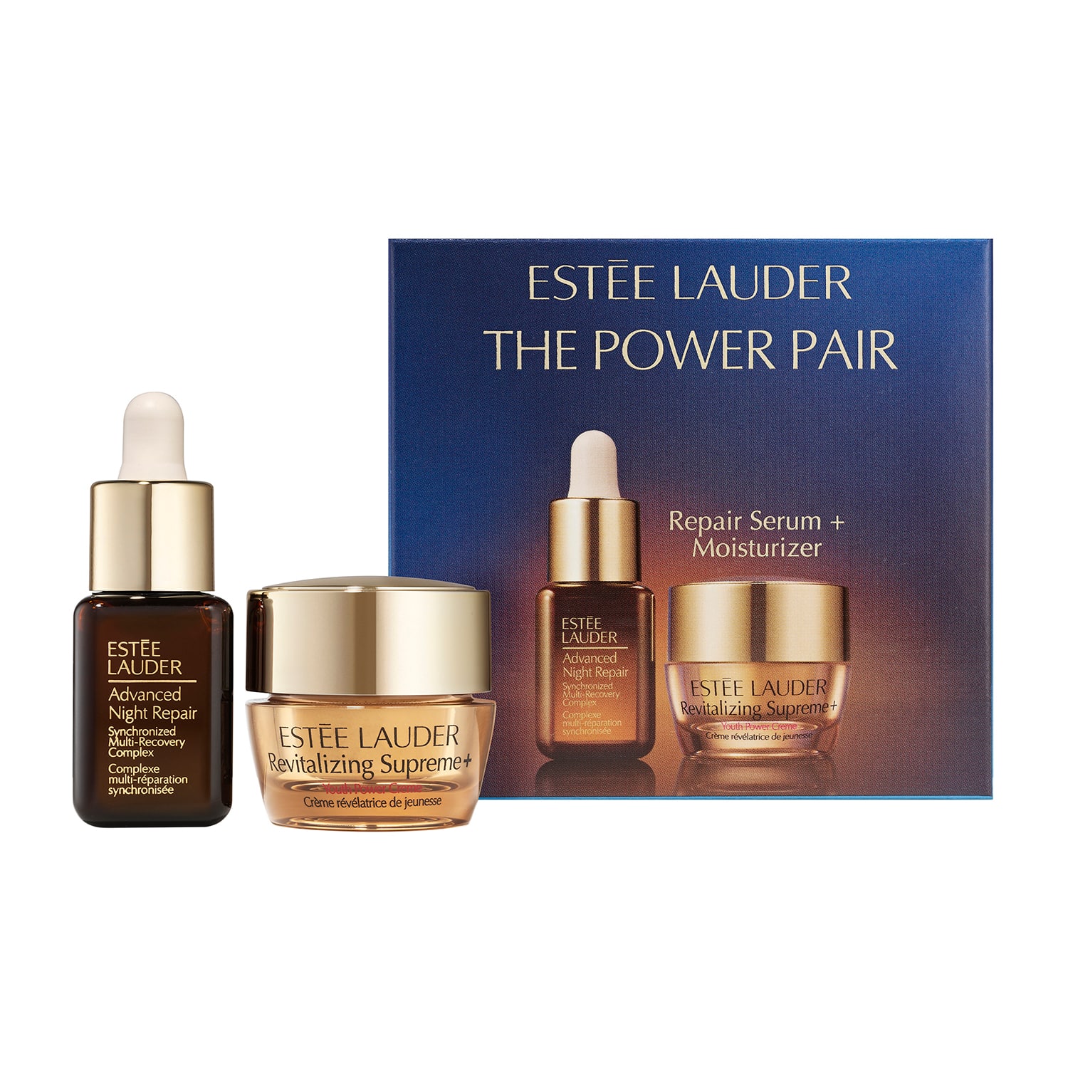 Estee Lauder | Estee Lauder The Power Pair Serum + Moisturizer Mini Set (2 pcs)