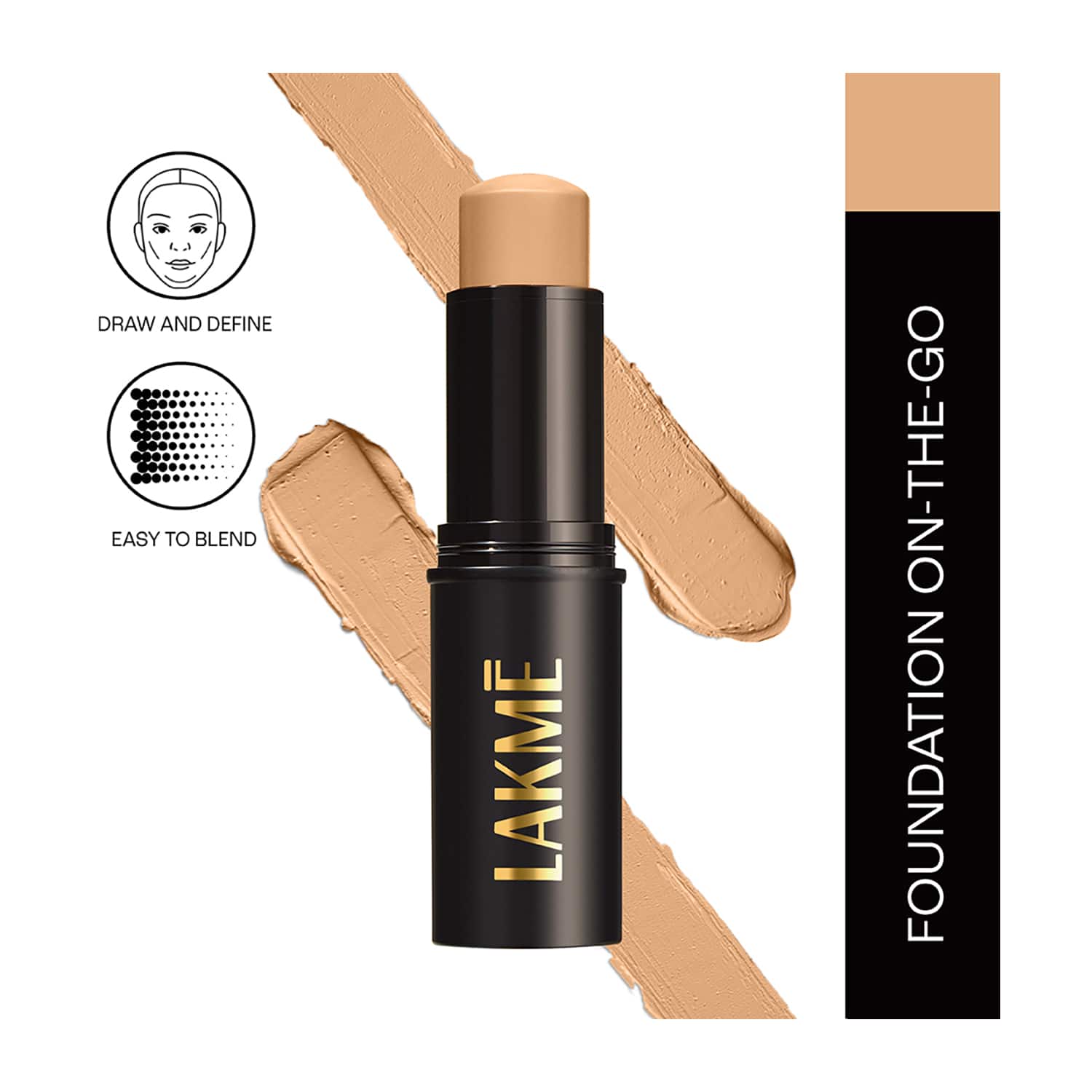 Lakme | Lakme Facelift Foundation Stick - N200 Neutral Nude (11 g)