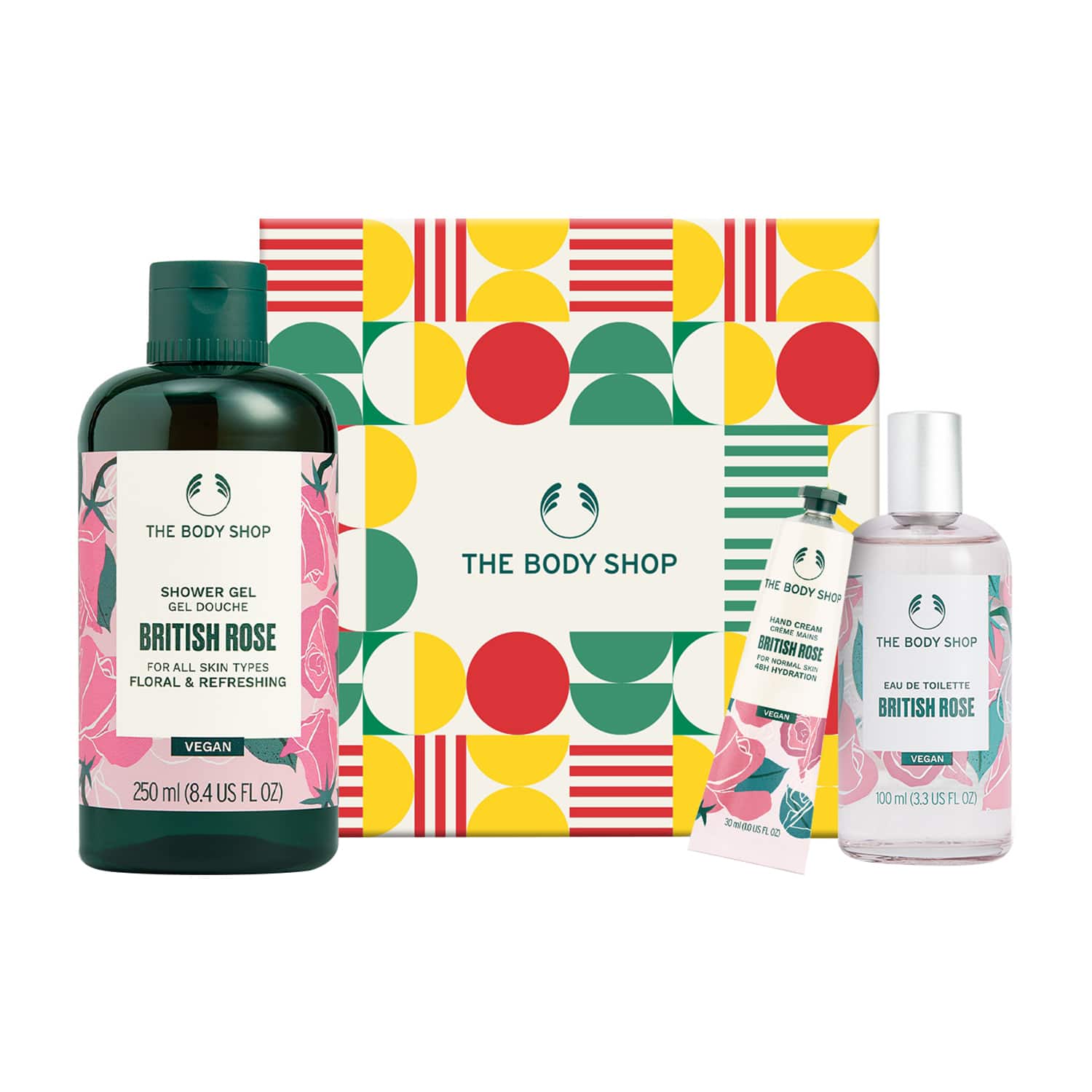 The Body Shop | The Body Shop Gift Trio British Rose (3 pcs)