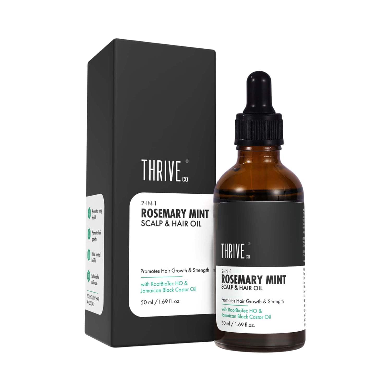 Thriveco | ThriveCo 2-In-1 Rosemary Mint Scalp & Hair Oil (50 ml)