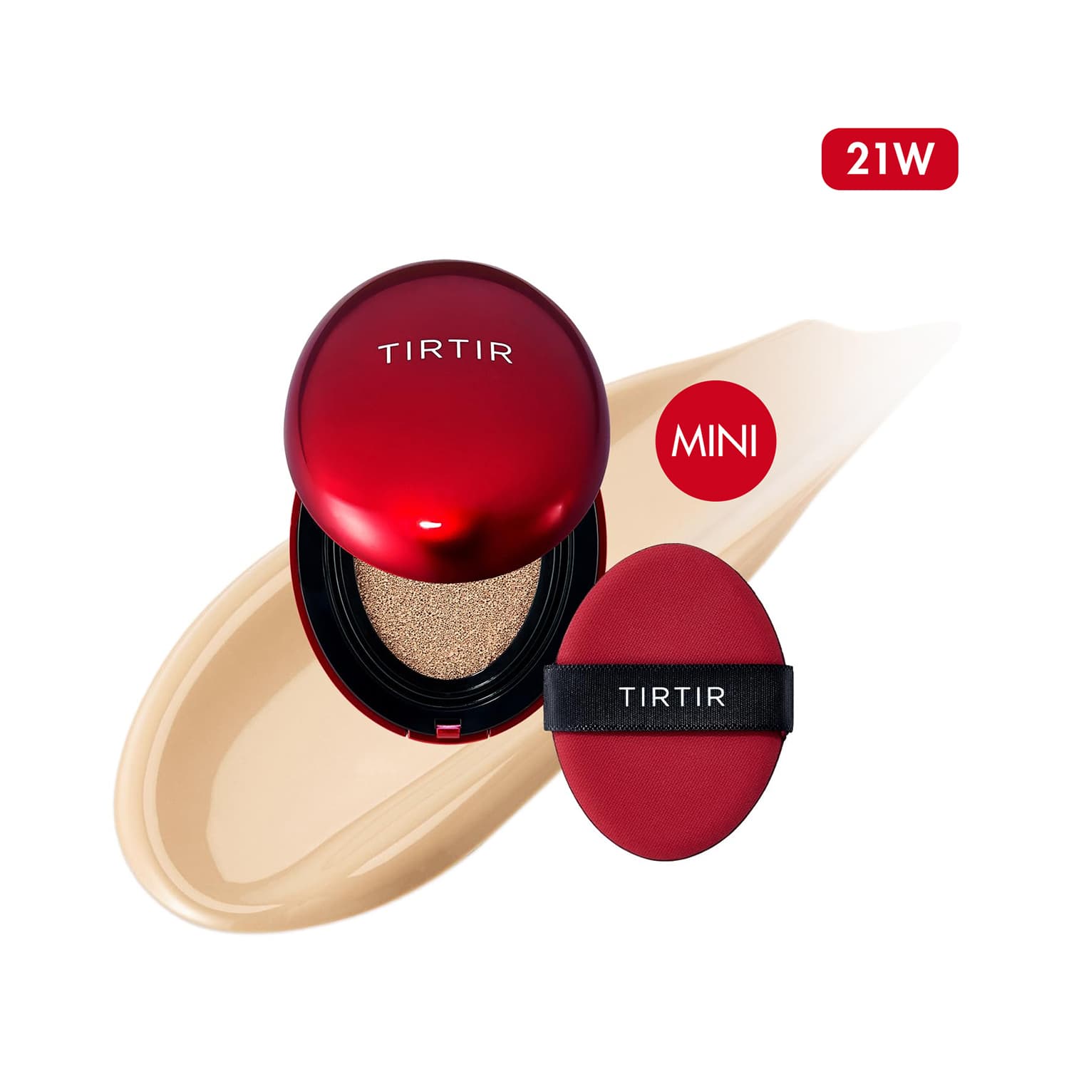 TIRTIR | TIRTIR Mask Fit Red Mini Cushion - 21W Natural Ivory (4.5 g)
