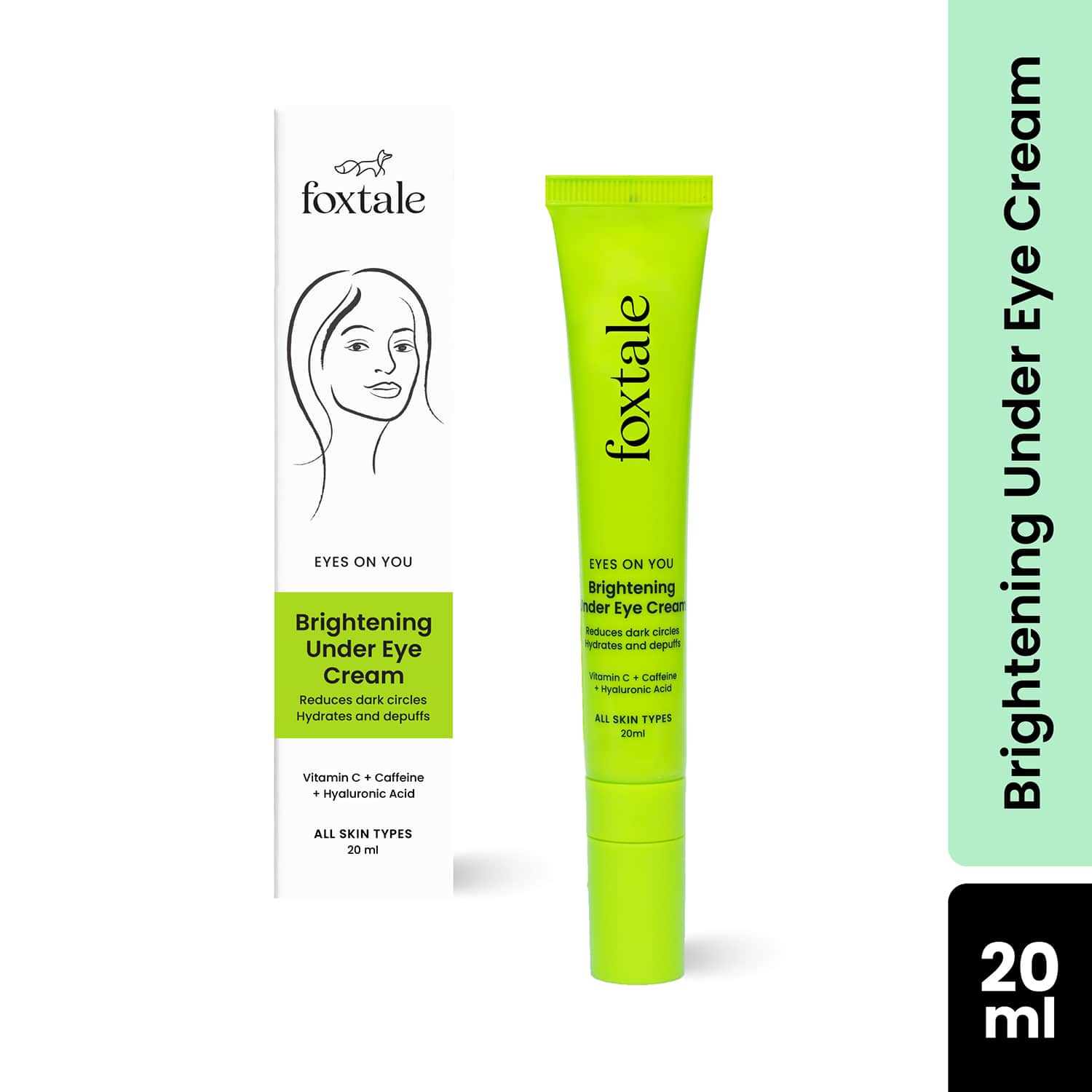 Foxtale | Foxtale Eyes On You Brightening Under Eye Cream (20 ml)