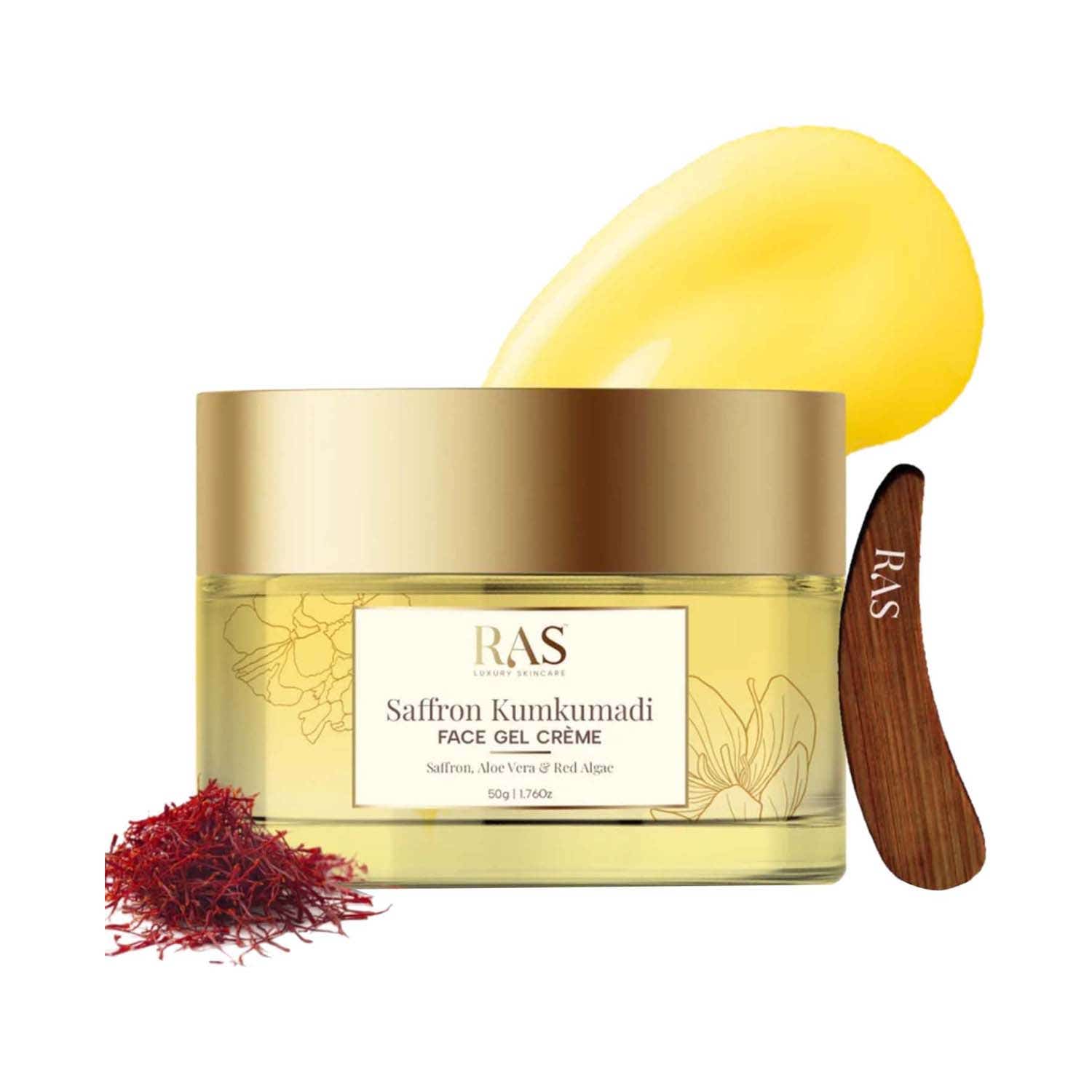 Ras Luxury Skincare | Ras Luxury Skincare Saffron Kumkumadi Face Gel Creme (50 g)