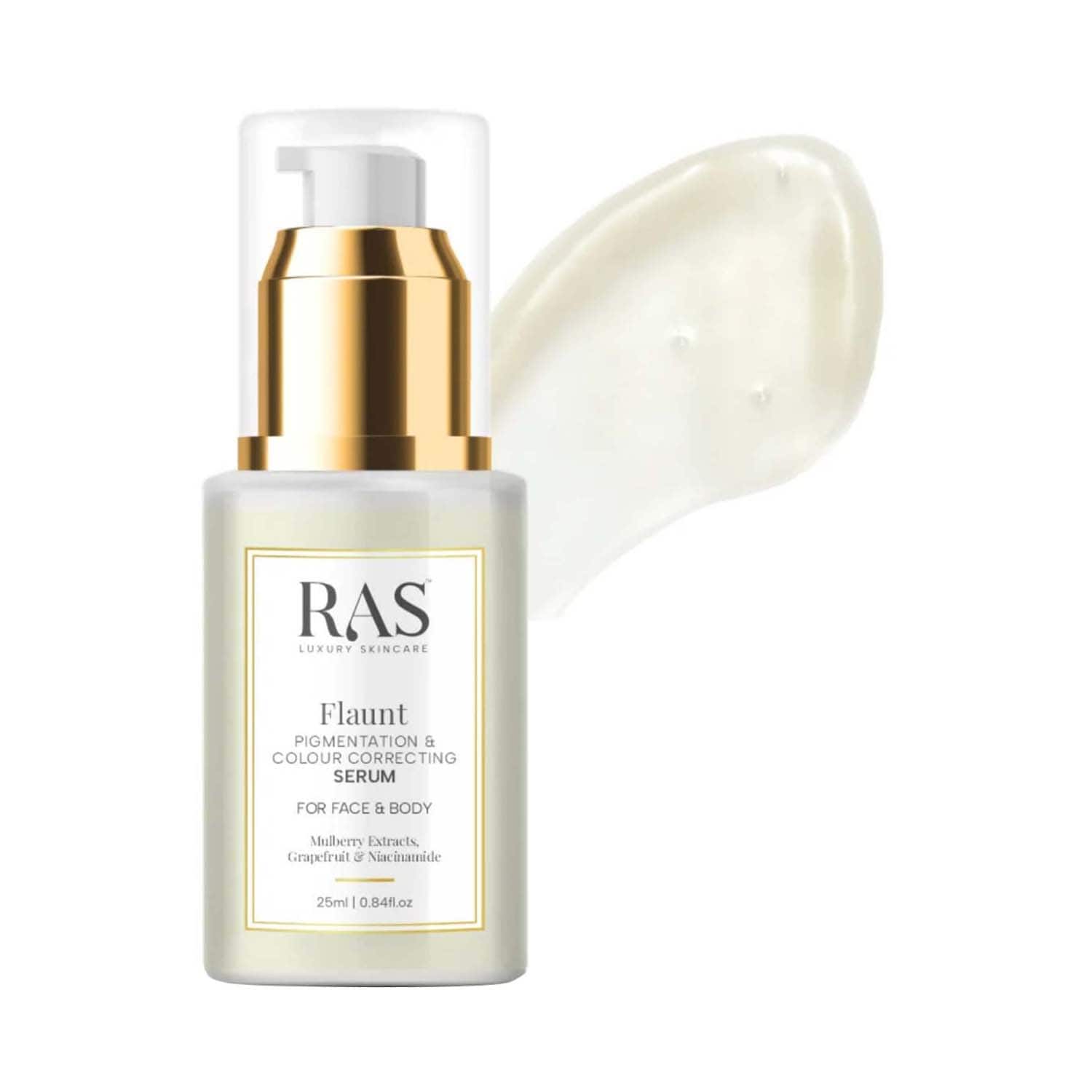 Ras Luxury Skincare | Ras Luxury Skincare Flaunt Anti-Pigmentation Serum For Neck & Body (25 ml)