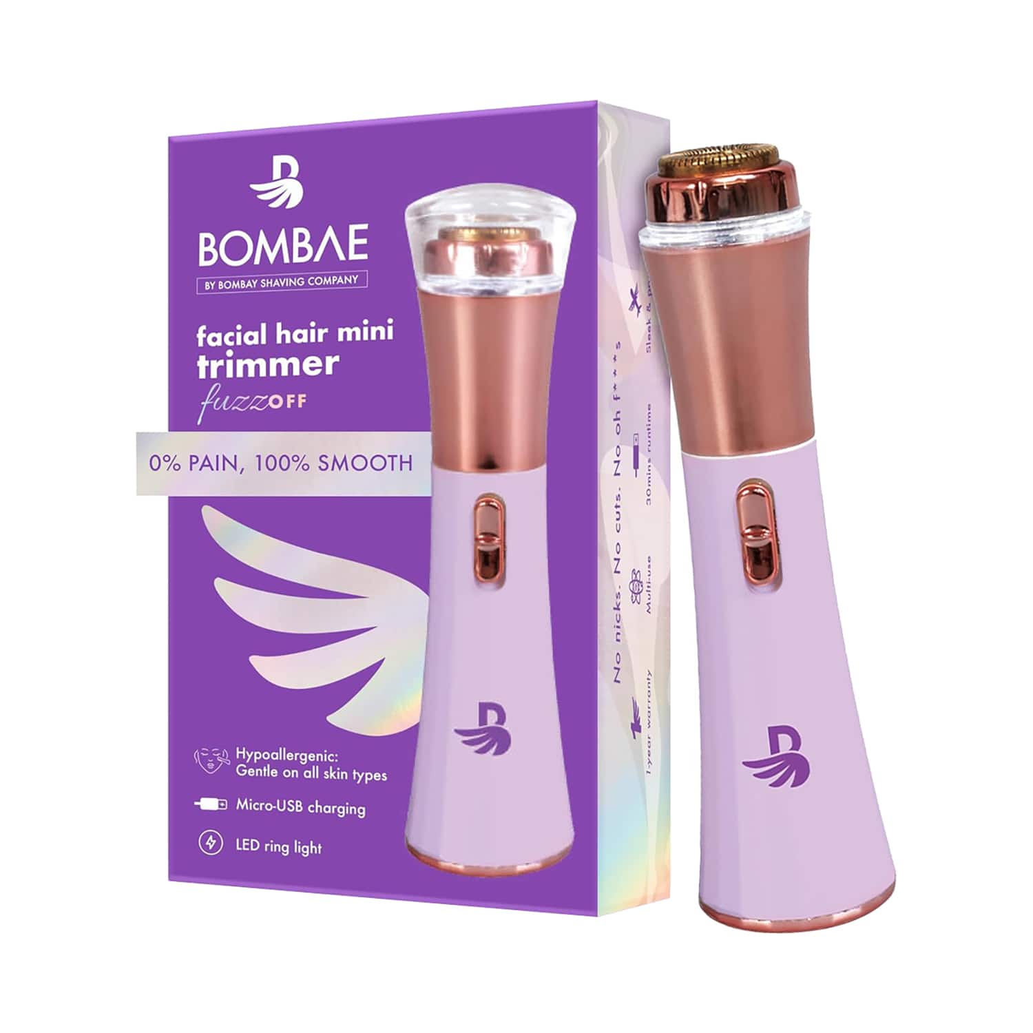 Bombae | Bombae Mini Facial Trimmer Lipstick-Sized For Women