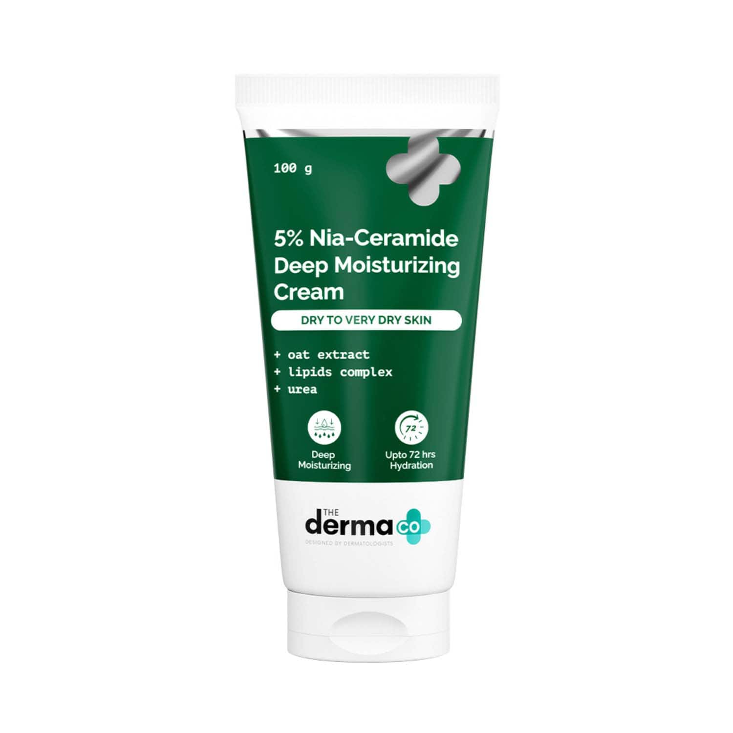 The Derma Co | The Derma Co 5% Nia-Ceramide Deep Moisturizing Cream (100 g)