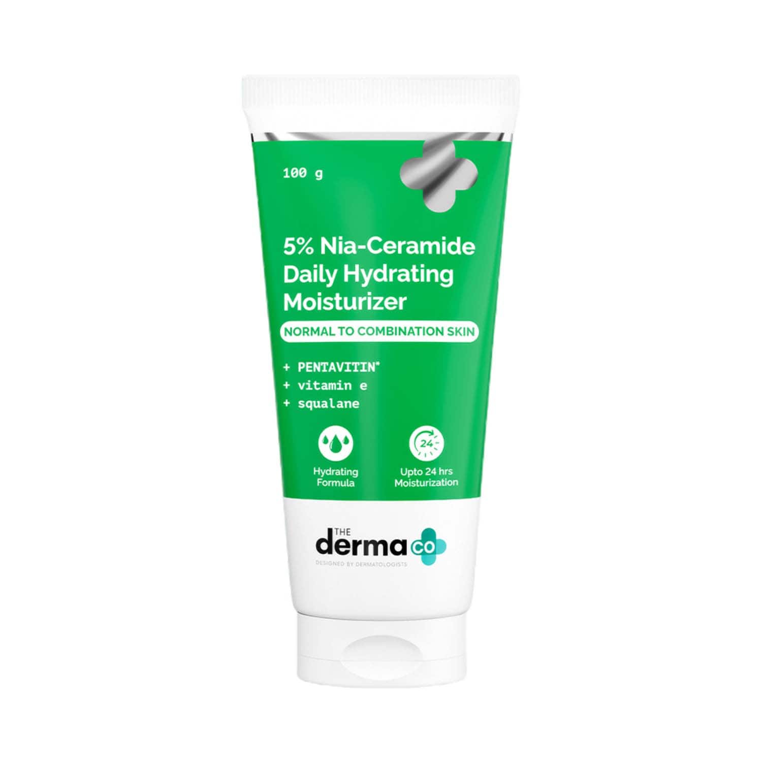 The Derma Co | The Derma Co 5% Nia-Ceramide Daily Hydrating Moisturizer (100 g)