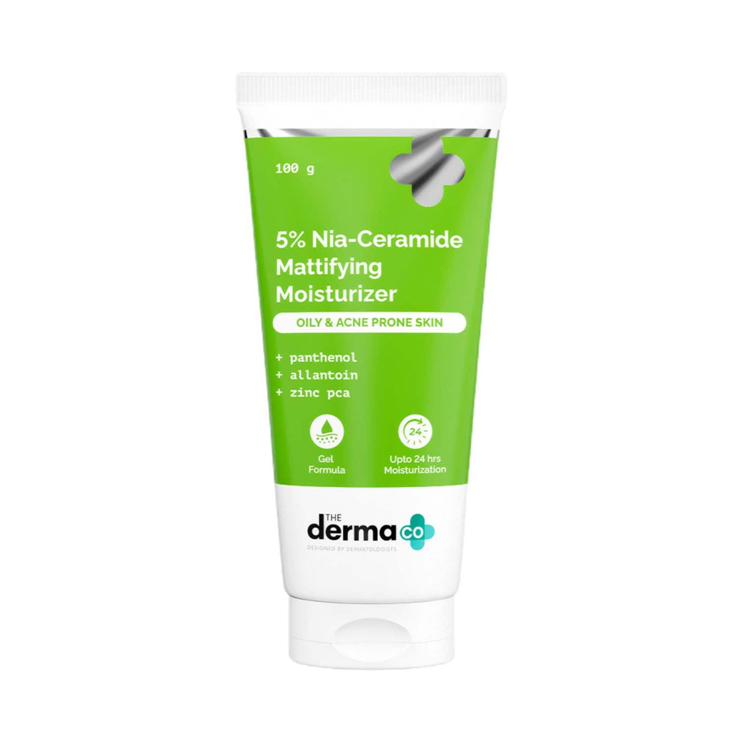 The Derma Co | The Derma Co 5% Nia-Ceramide Mattifying Moisturizer (100 g)