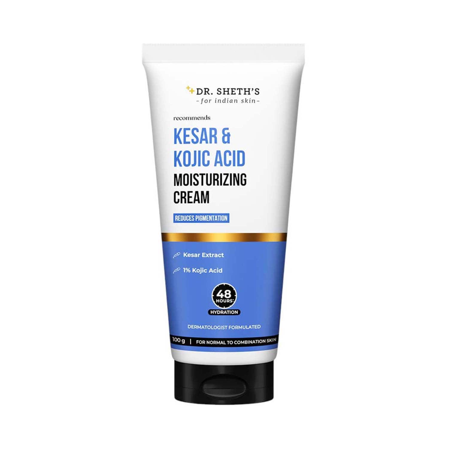 Dr. Sheth's | Dr. Sheth's Kesar & Kojic Acid Moisturizing Cream (100 g)