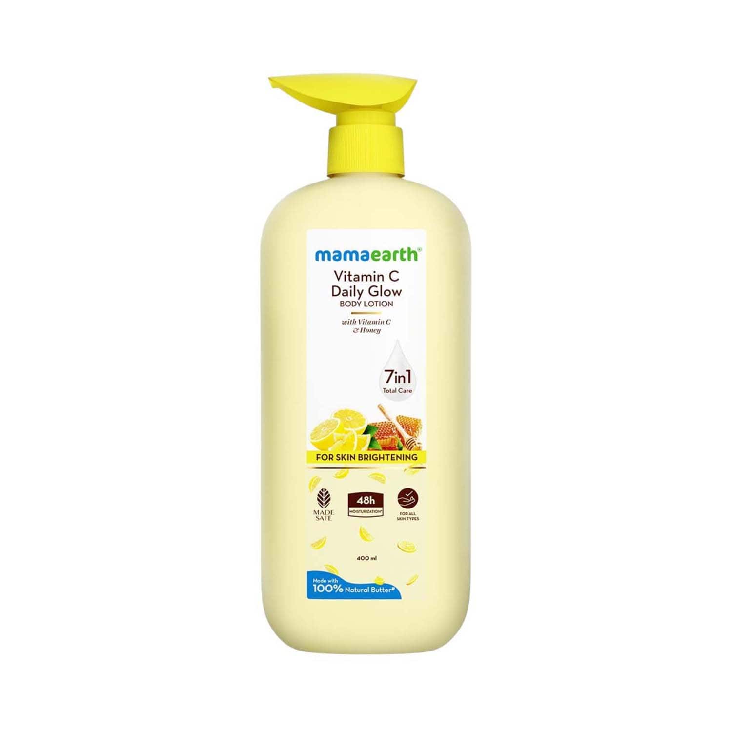 Mamaearth | Mamaearth Vitamin C Daily Glow Body Lotion For Skin Brightening (400 ml)