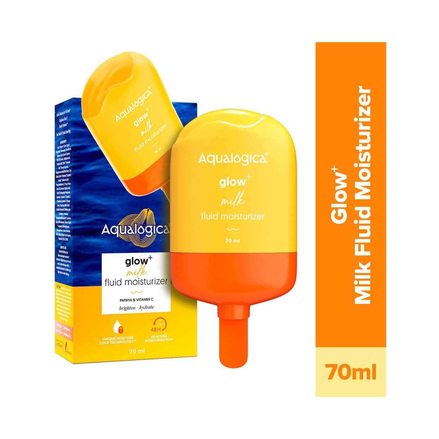 Aqualogica | Aqualogica Glow + Milk Fluid Moisturizer (70 ml)