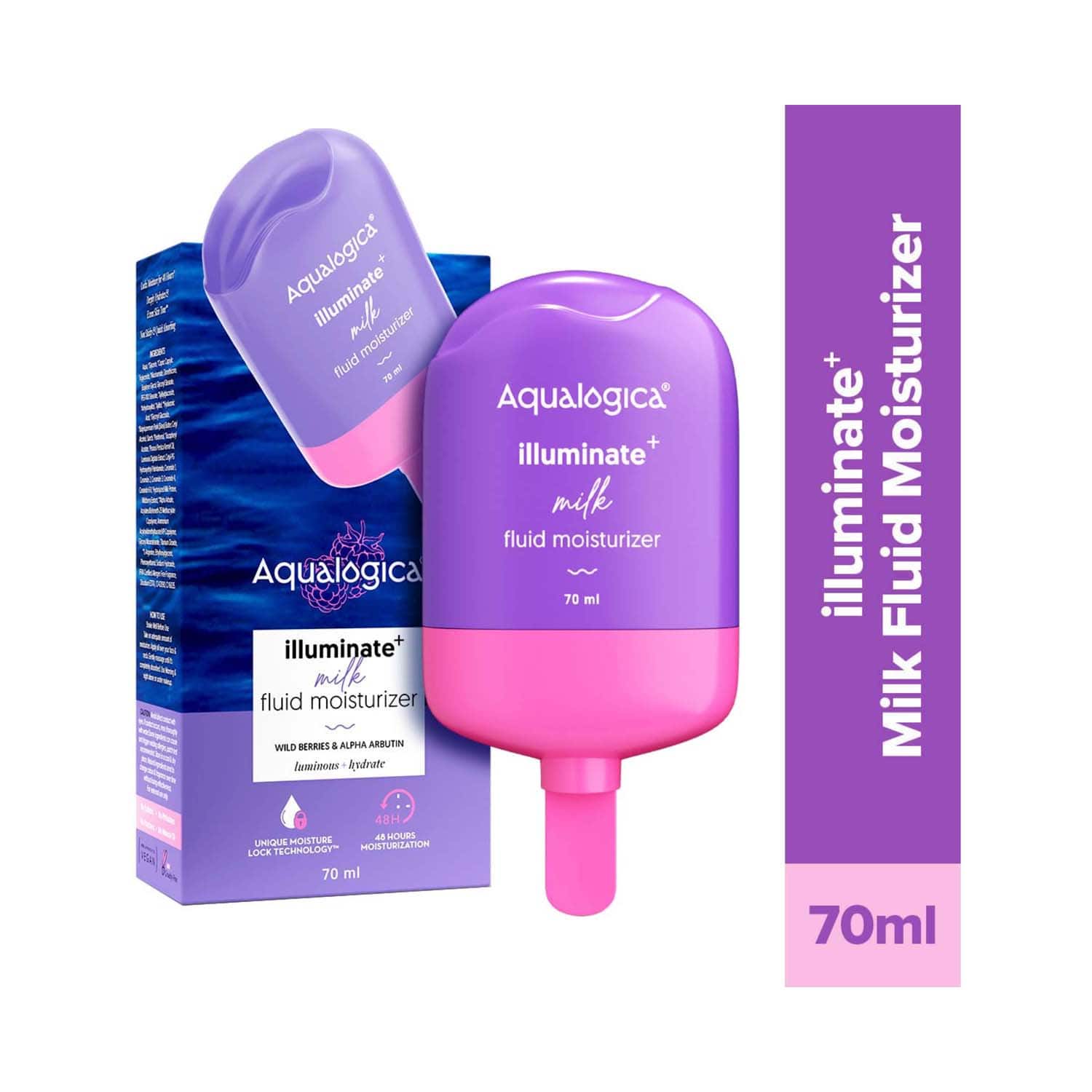 Aqualogica | Aqualogica Llluminate + Milk Fluid Moisturizer (70 ml)