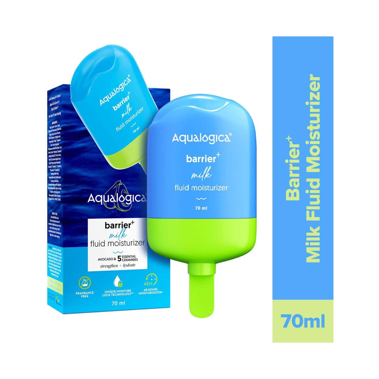 Aqualogica | Aqualogica 5 Barrier + Milk Fluid Moisturizer (70 ml)