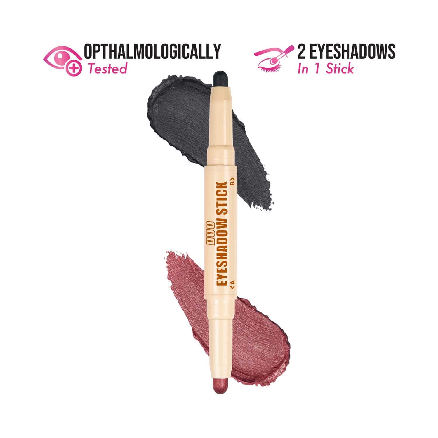 Insight Cosmetics | Insight Cosmetics Duo Eyeshadow Stick - Charcoal Charm & Blush (2 g)