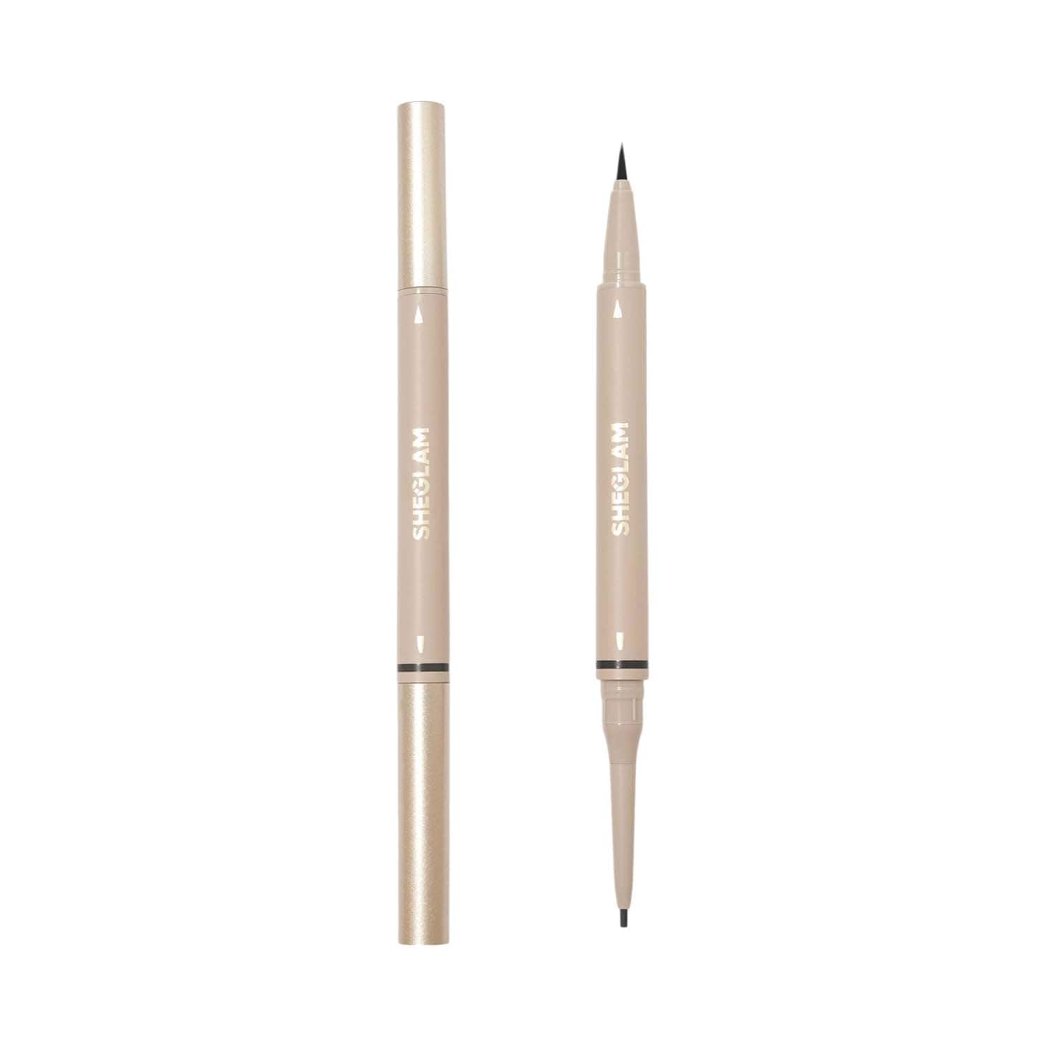 Sheglam | Sheglam Brows On Demand 2-In-1 Brow Pencil - Chocolate (0.4 g)