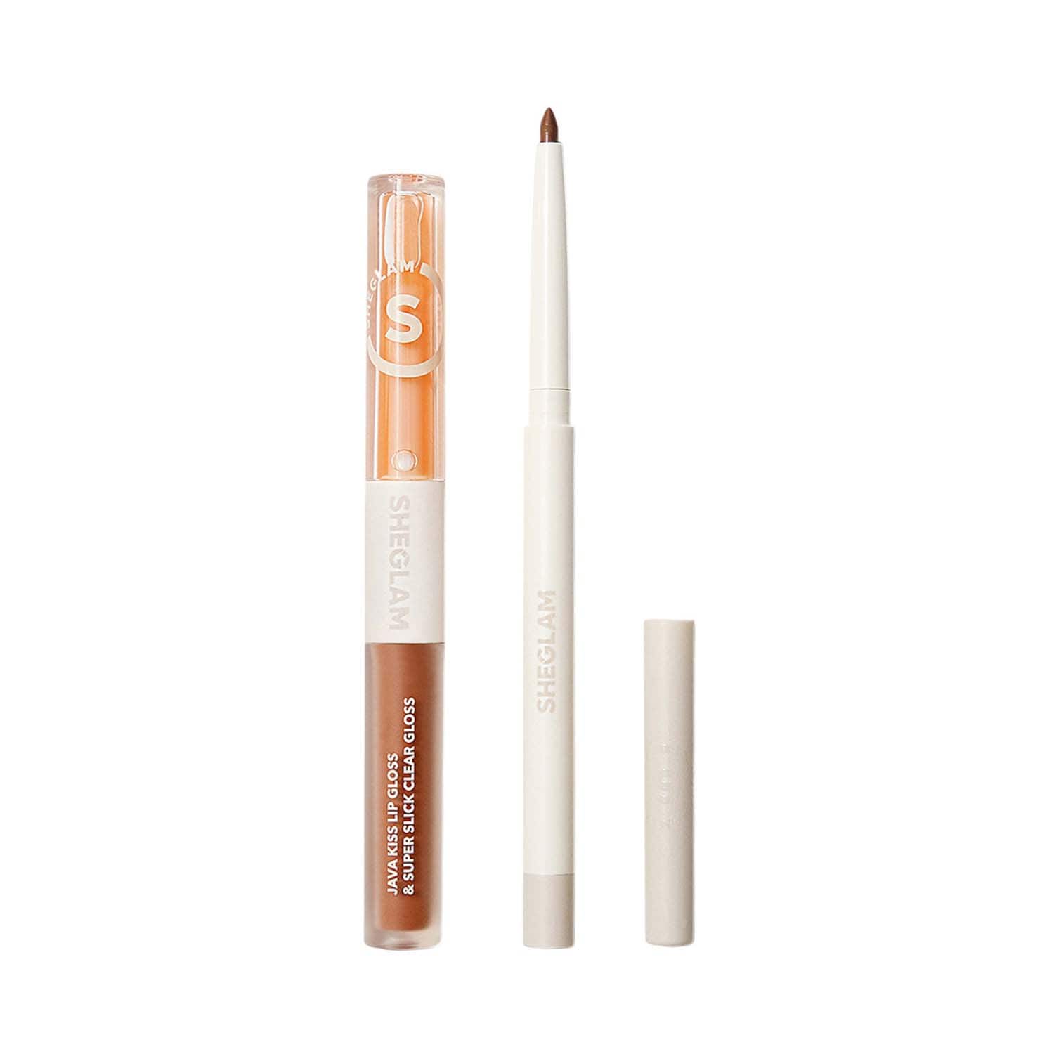 Sheglam | Sheglam Soft 90'S Glam Lip Liner and Lip Duo Set - Moody Taupe (2 pcs)
