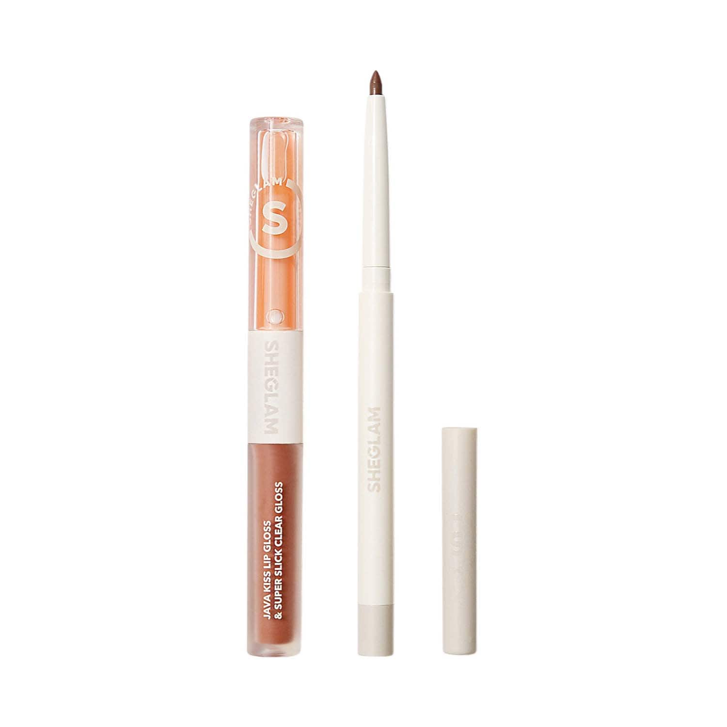 Sheglam | Sheglam Soft 90'S Glam Lip Liner and Lip Duo Set - Pouty Nude (2 pcs)