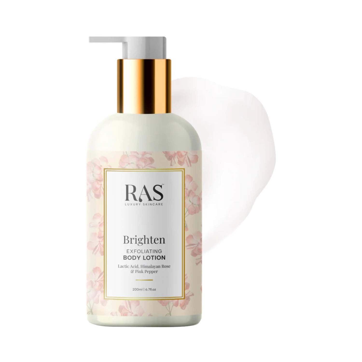 Ras Luxury Skincare | Ras Luxury Skincare Brighten Lactic Acid Body Lotion (200 ml)
