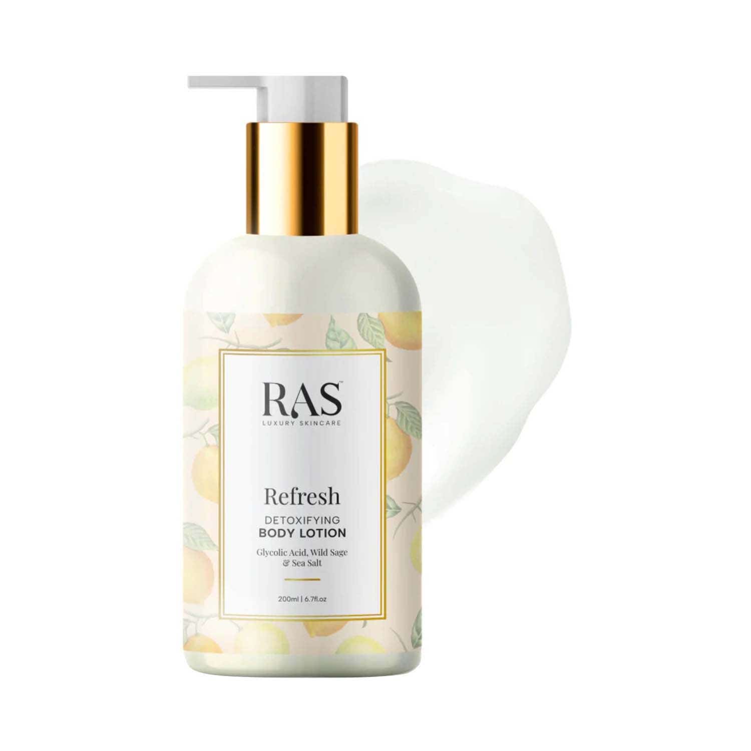 Ras Luxury Skincare | Ras Luxury Skincare Refresh Glycolic Acid Clarifying Body Lotion (200 ml)