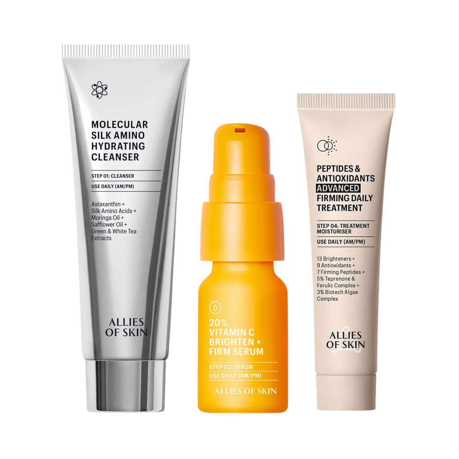 Allies Of Skin | Allies Of Skin Daily Firming Trio Kit (3 pcs)